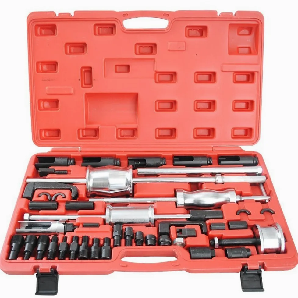JOMAFA - JUEGO COMPLETO DE EXTRACTOR DE INYECTORES PARA Common Rail, CDI, Mercedes, TDI, inyectores Bosch, Siemens...