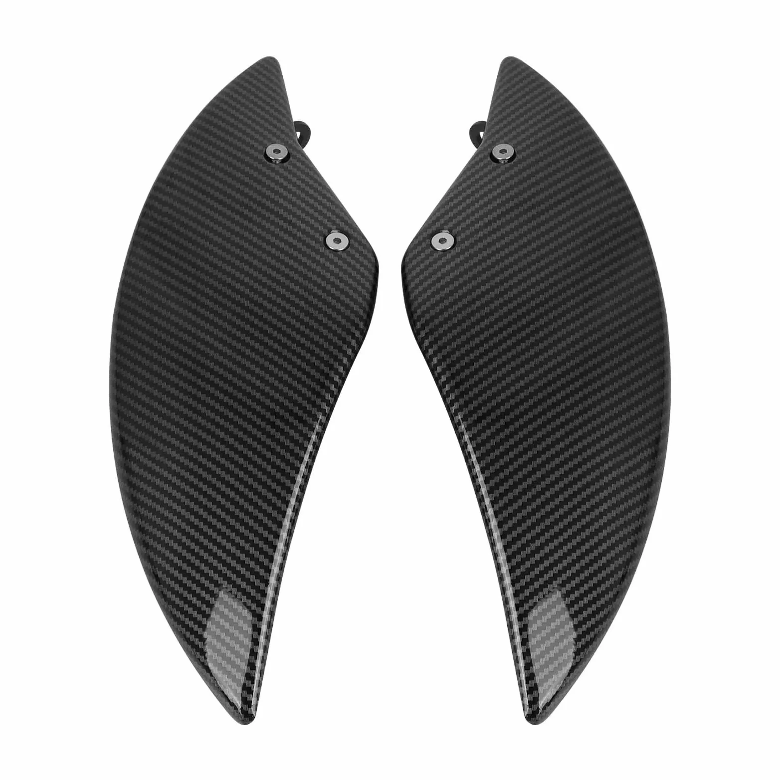 Compatible con Cubierta Lateral refrigeración Pinza de Freno | Guíe el flujo del viento y aísle la tubería de la arena y el barro de la carretera.(Black upper)