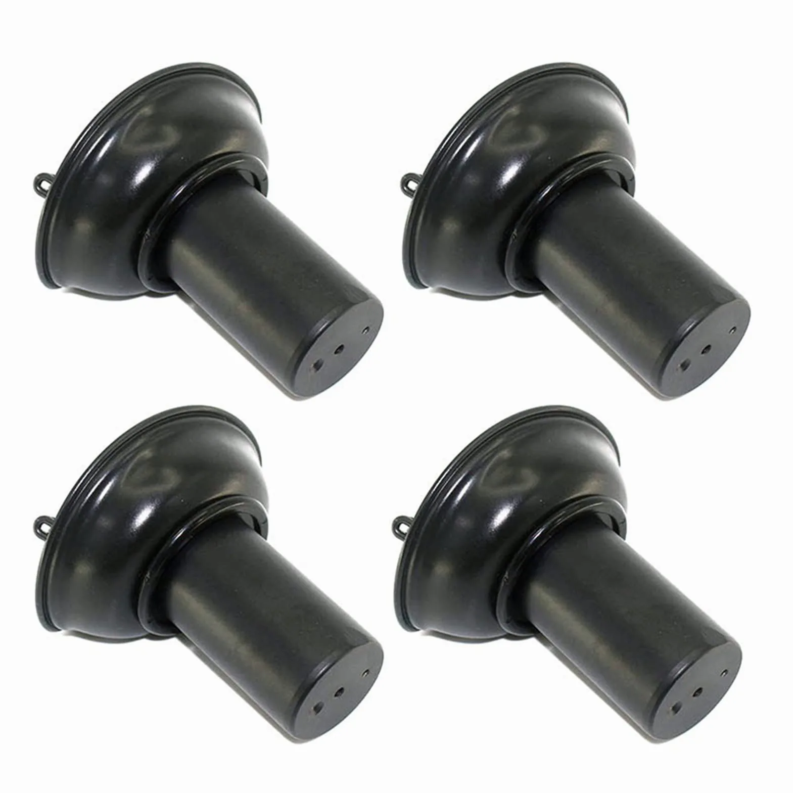 Repuestos para carburadores Piezas de carburador for VLX400 VLX VLX600 400 600 CC Kit de reparación de carburador de motocicletas Piezas de émbolo de membrana de vacío(4pcs)