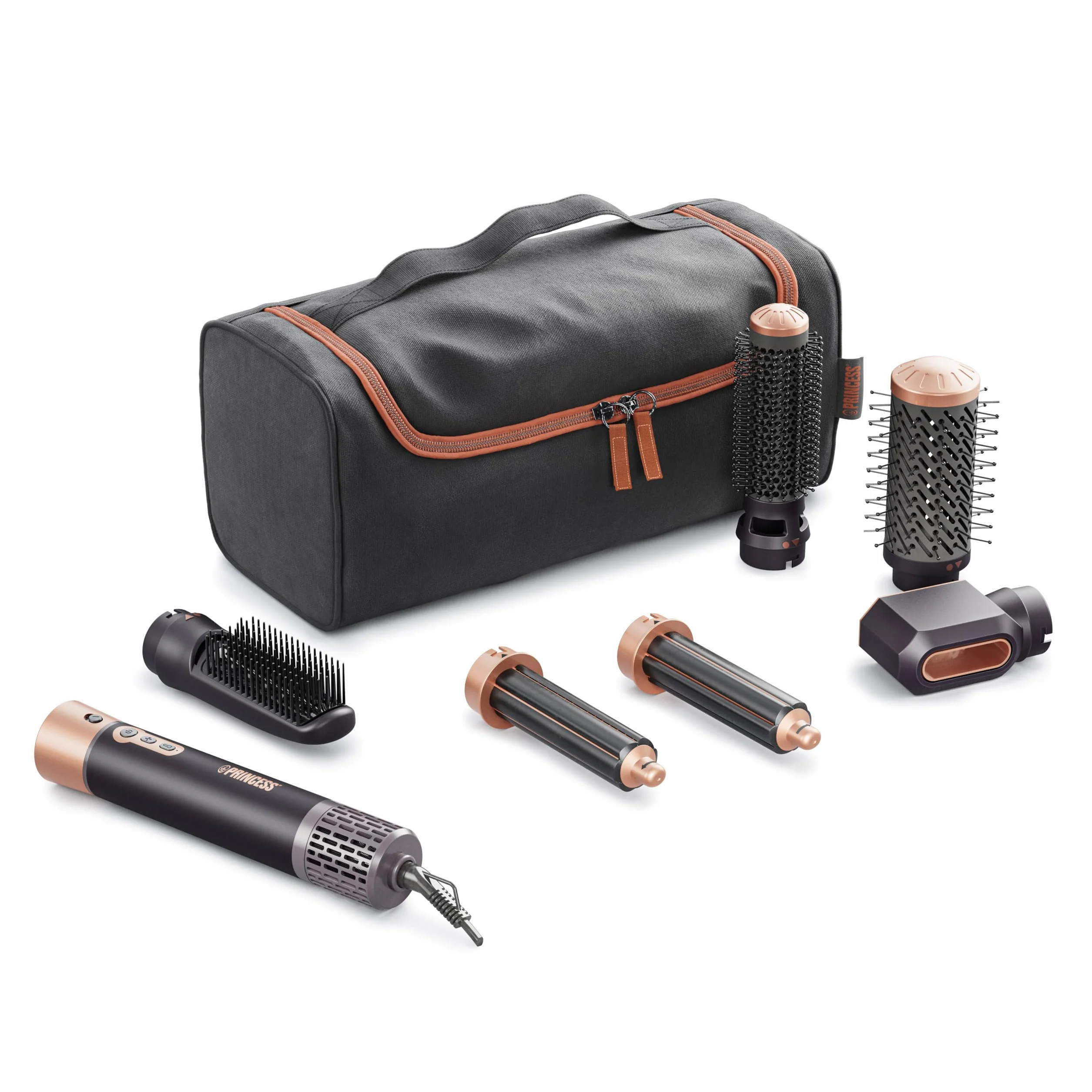 Princess Airstyler Plus, Herramienta de Peinado 6 en 1 con Motor DC, 1000 W