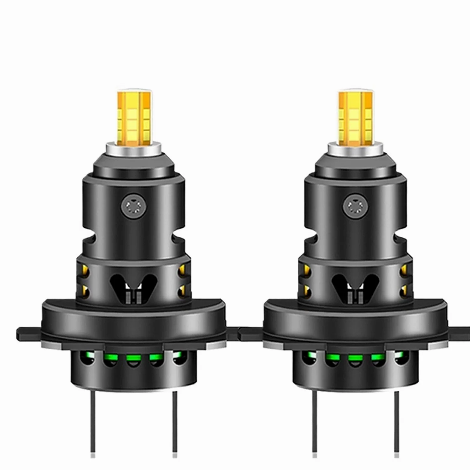 Bombilla Coche 2500W H7 LED Luz De Bulbo Faro Coche Bombilla LED | 360° Led Canbus 3000000LM Ligero 6500K 12V Con Ventilador
