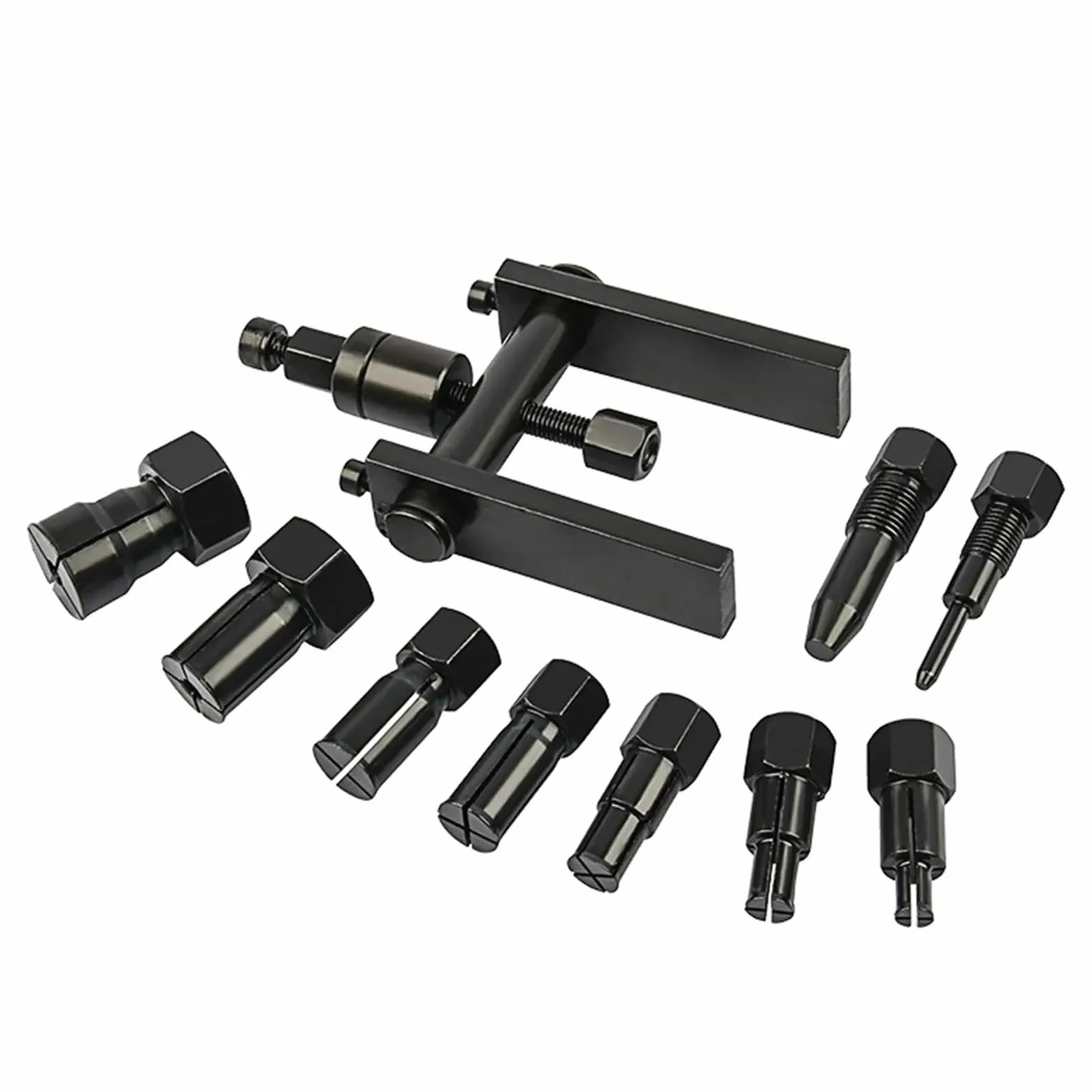 Extractor de Volante Motor Kit de Herramientas de extracción de cojinetes internos de Motocicleta, Volante automático, Kit de cojinetes de 25mm-65mm, Extractor de cojinetes Magneto