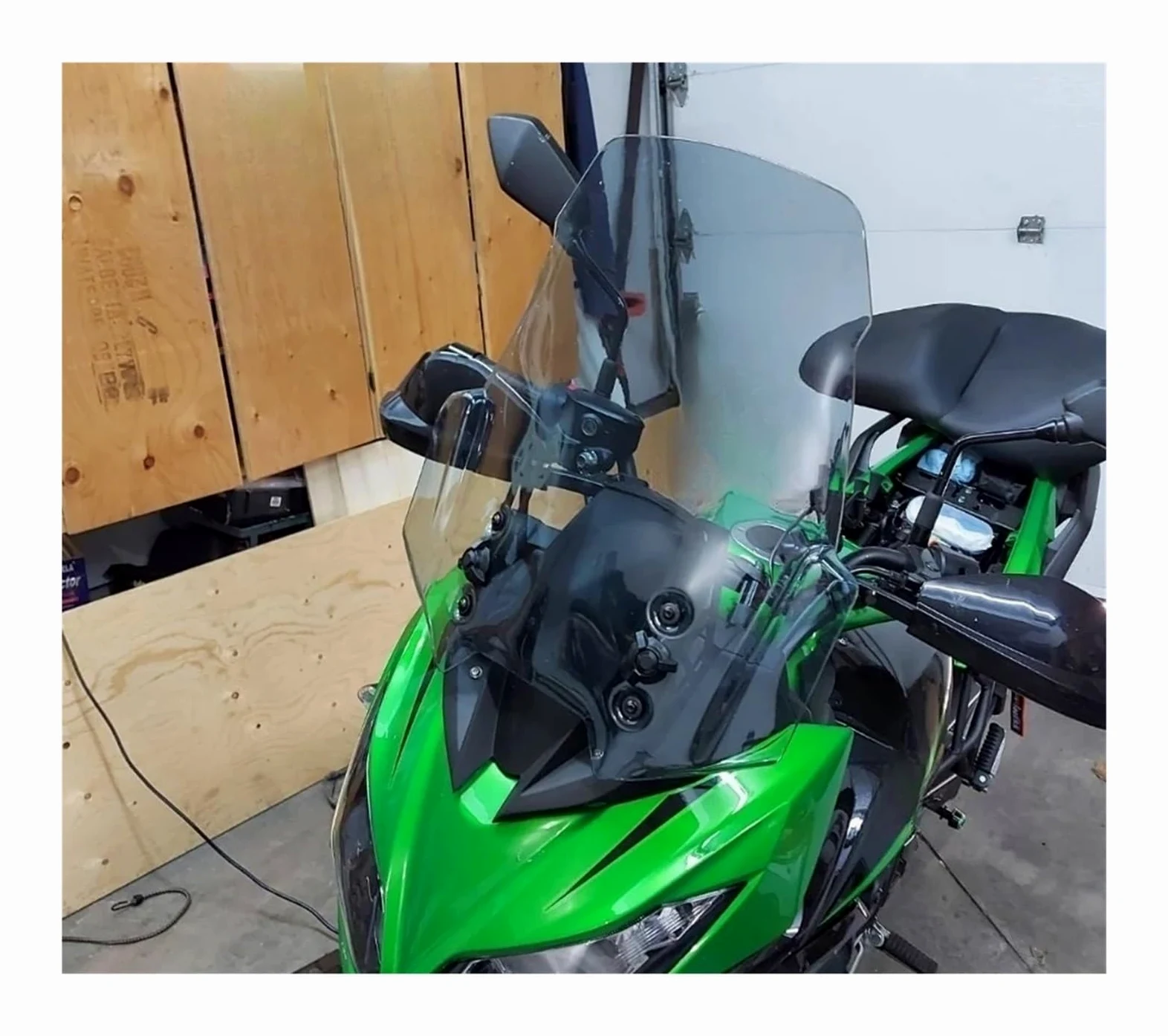 Motocicleta Parabrisas Deflector Deflectores De Aire para Parabrisas Delantero para Ve&rsys 1000 650 2015-2018 &rsys650 &rsys1000 Motor
