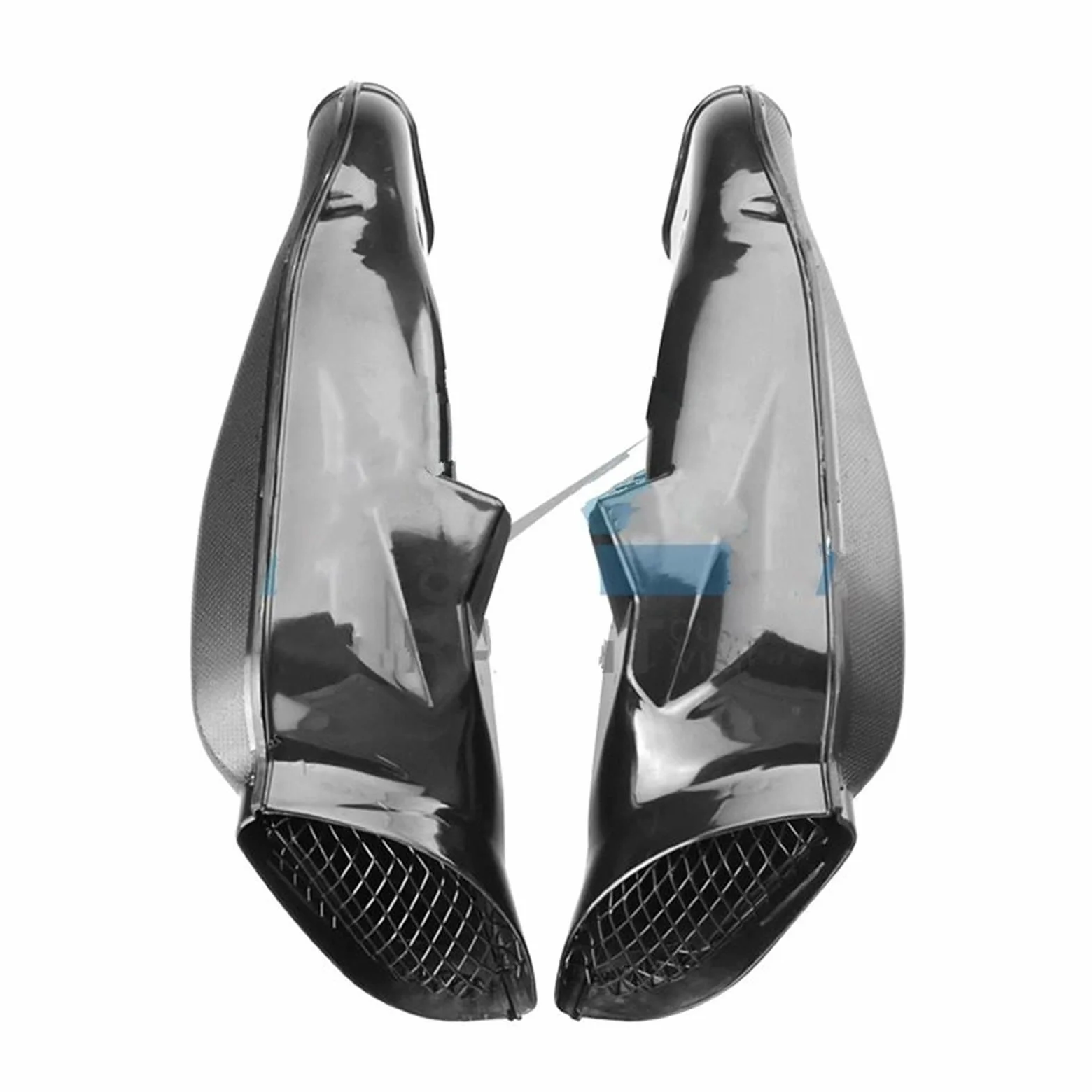Conductos de refrigeración de Aire de Pinza Cubierta del conducto de admisión de Aire de la Motocicleta, carenado, Compatible con Suzuki GSXR1000 GSXR 1000 2003-2004 K3