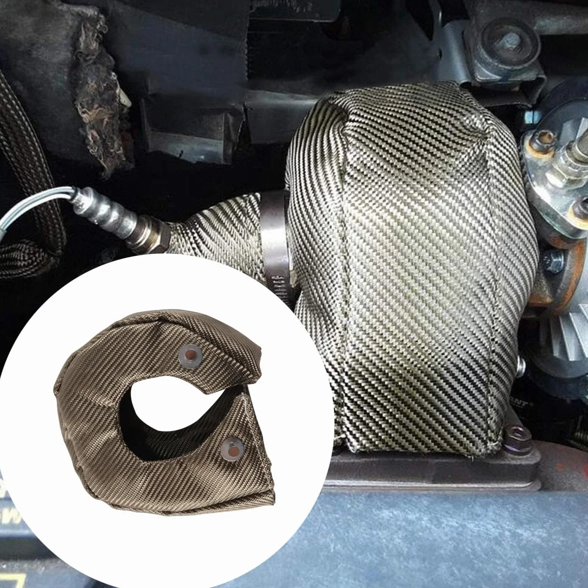 Ausi Cubierta protectora del turbocompresor, cubierta protectora del turbocompresor para T3, T25, T28, GT25, GT28, GT28, GT30, GT32, GT35, GT37, CT26
