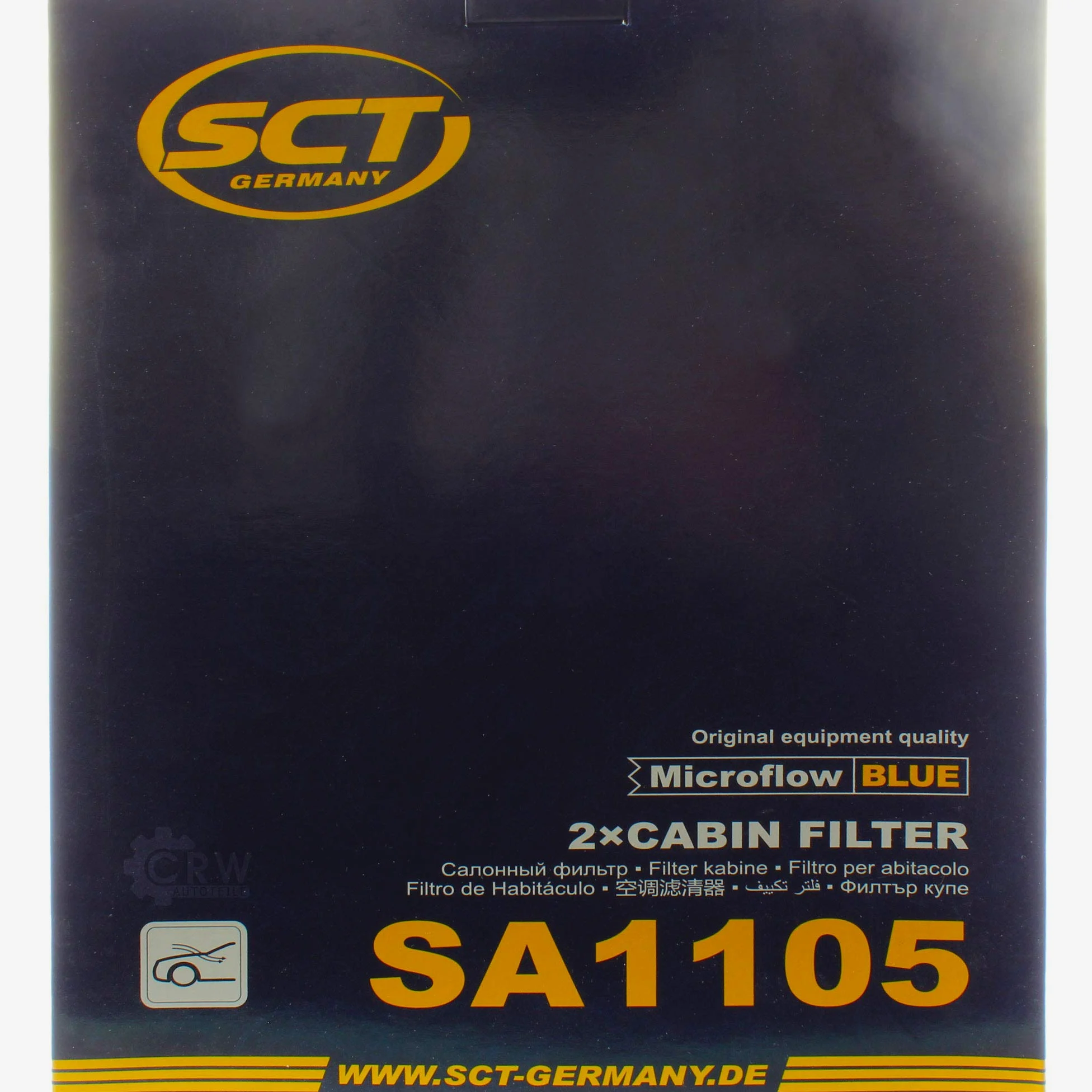 Set 85578515 SA 1105 24 filtros originales SCT para habitáculo, filtro de polen