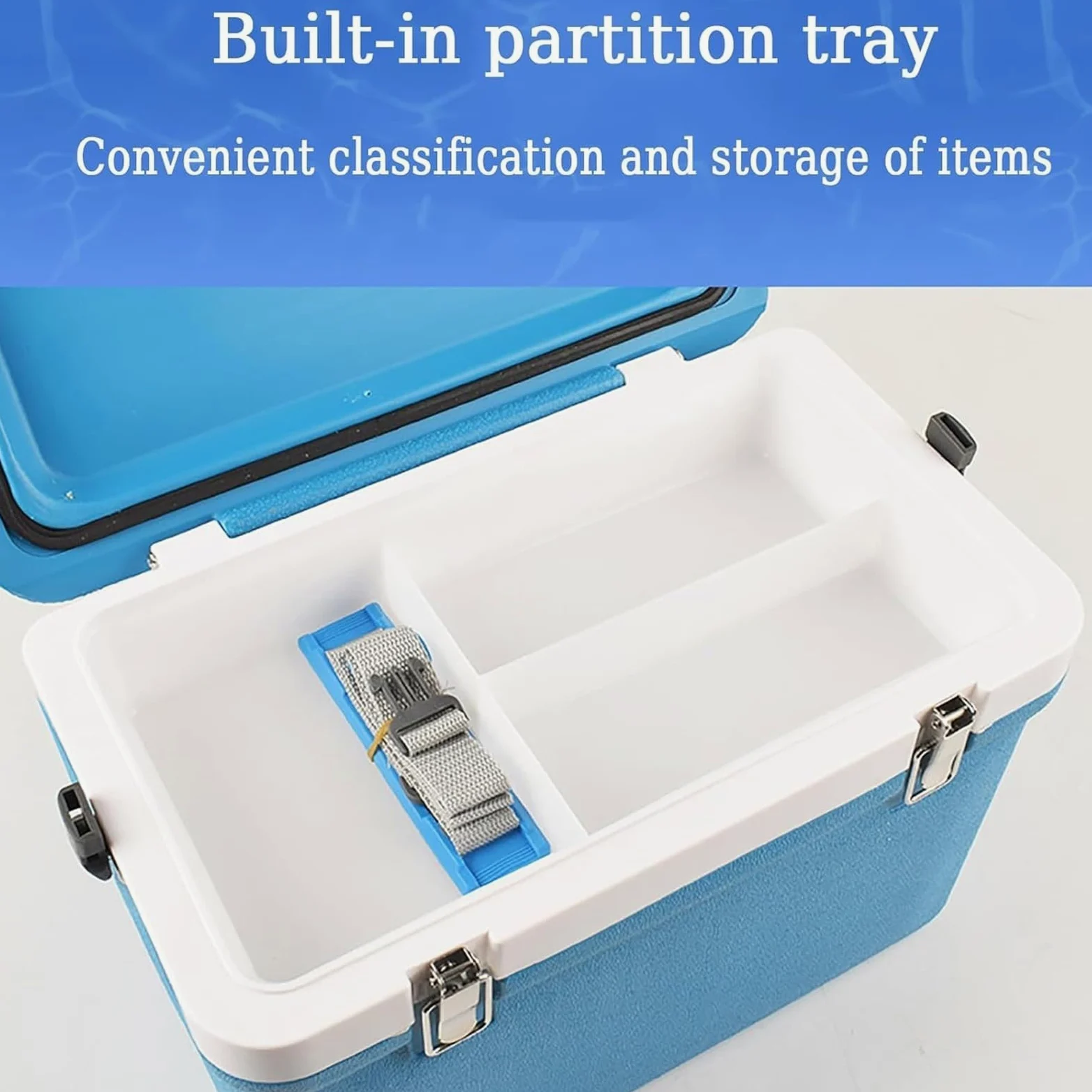 Enfriador De Vacunas PortáTil De 12 Litros, Refrigerador Fresco Con Correa Para El Hombro Y 4 Cajas De Hielo, Para Transporte De Vacunas, Espermatozoides Y Muestras BiolóGicas, Refrigerador De Viaje