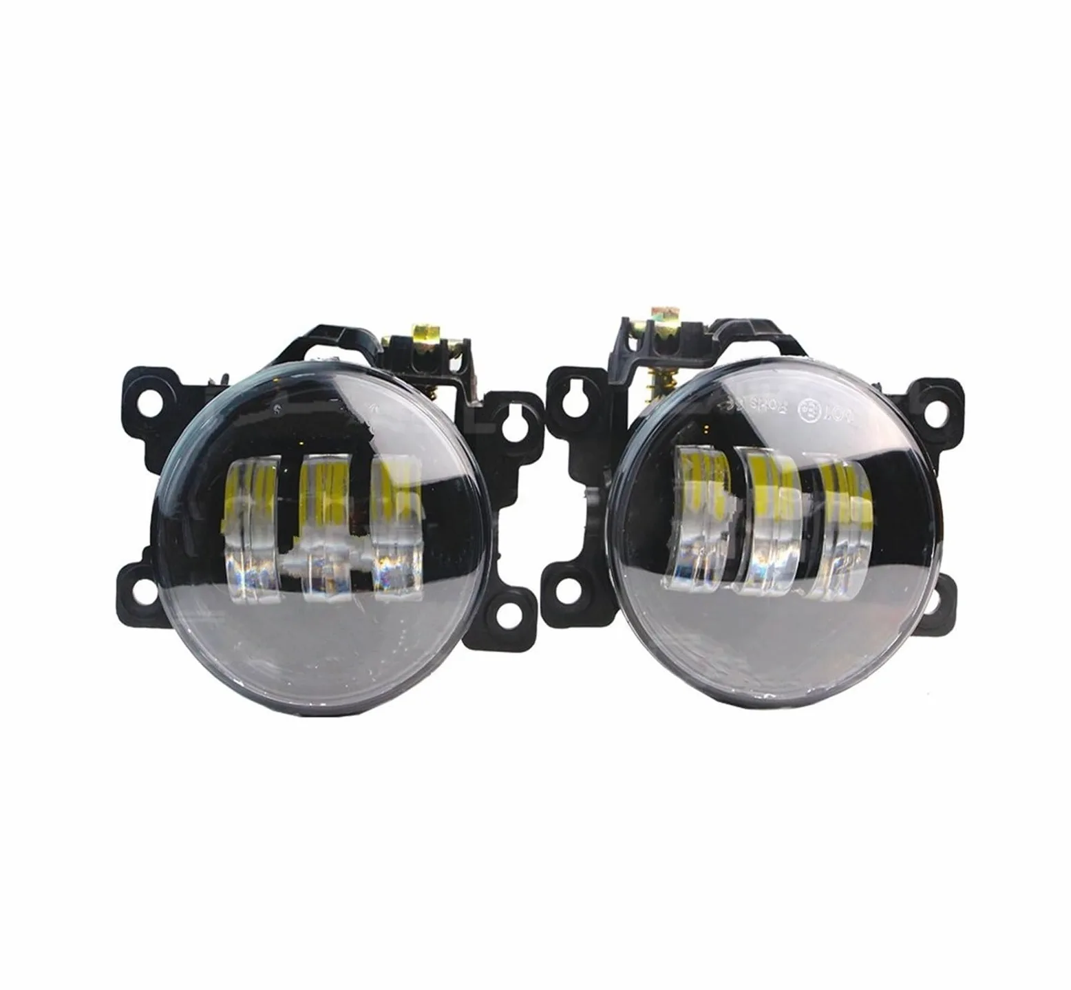 Genérico 2 Piezas Para Suzuki Para Swift Para Sport 07-20 30W 6000LM LED Antiniebla Angel Eye Diurna H11 Canbus Conjunto Lámpara Delantera DRL Faros Antiniebla