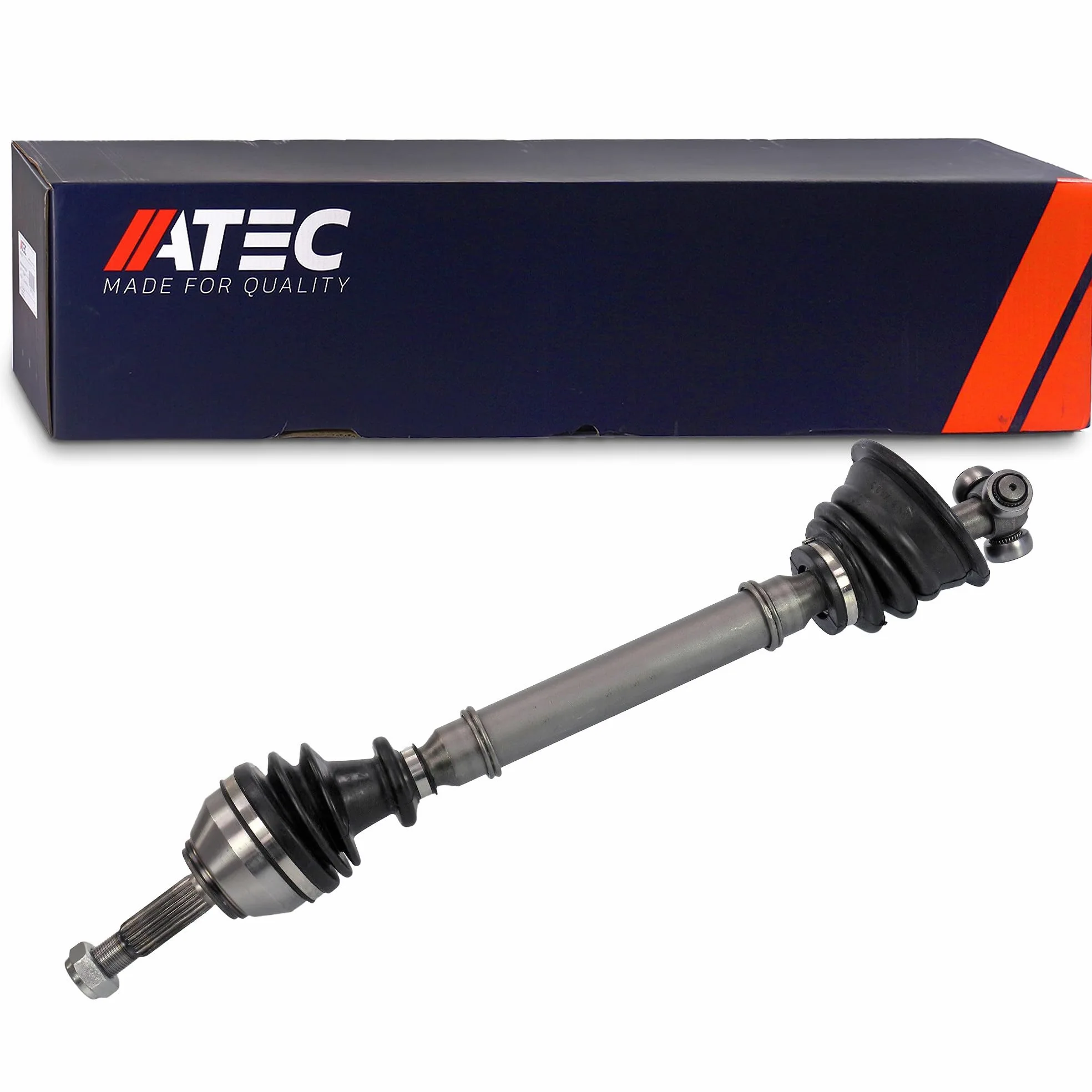 ATEC Germany 1x Eje de transmisión completo eje de transmisión delantero izquierdo Compatible con RENAULT CLIO II (BB,CB),(SB0/1/2),KANGOO (KC0/1),KANGOO Express (FC0/1),THALIA I (LB),TWINGO I (C06)