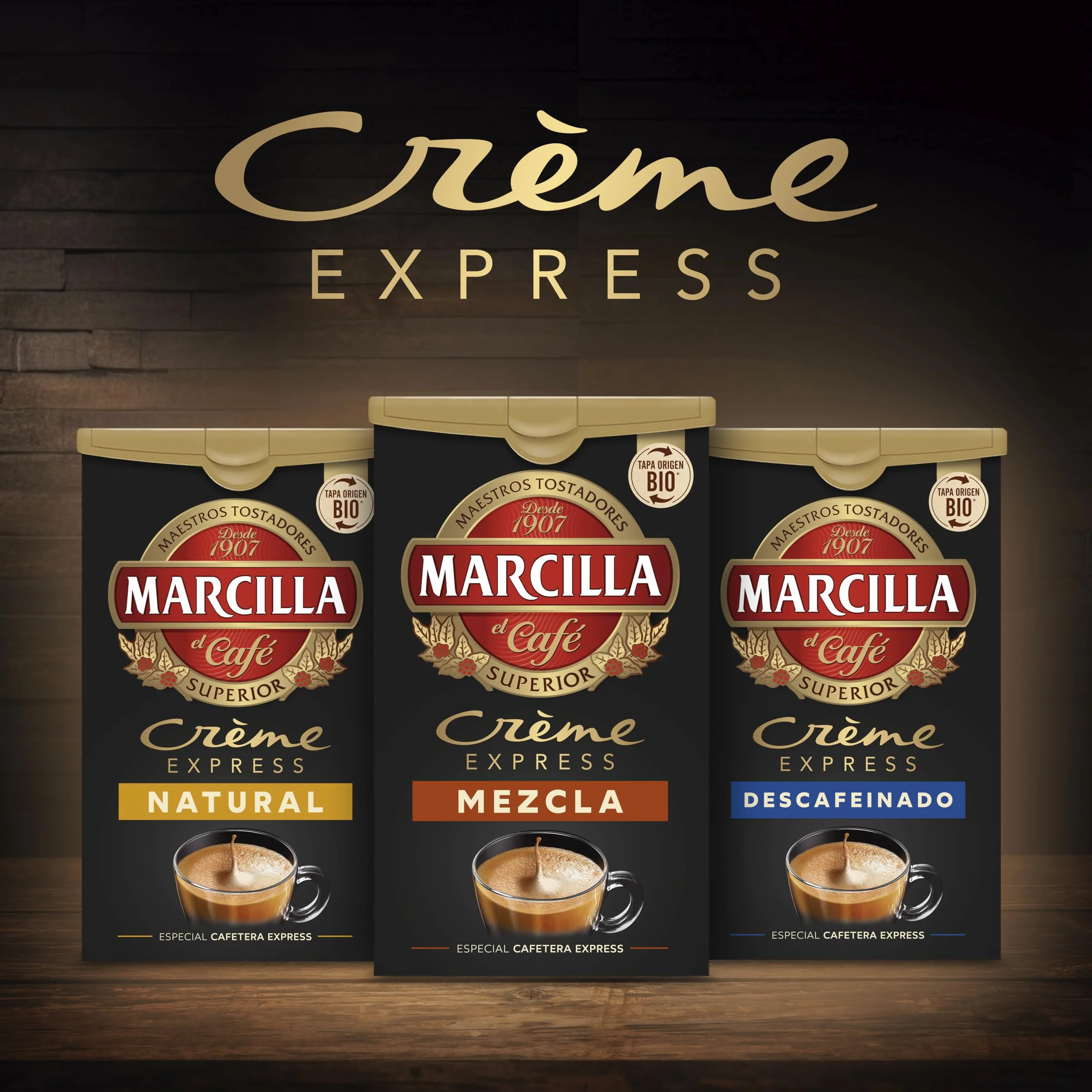 Marcilla Café Molido Crème Express Natural 250g
