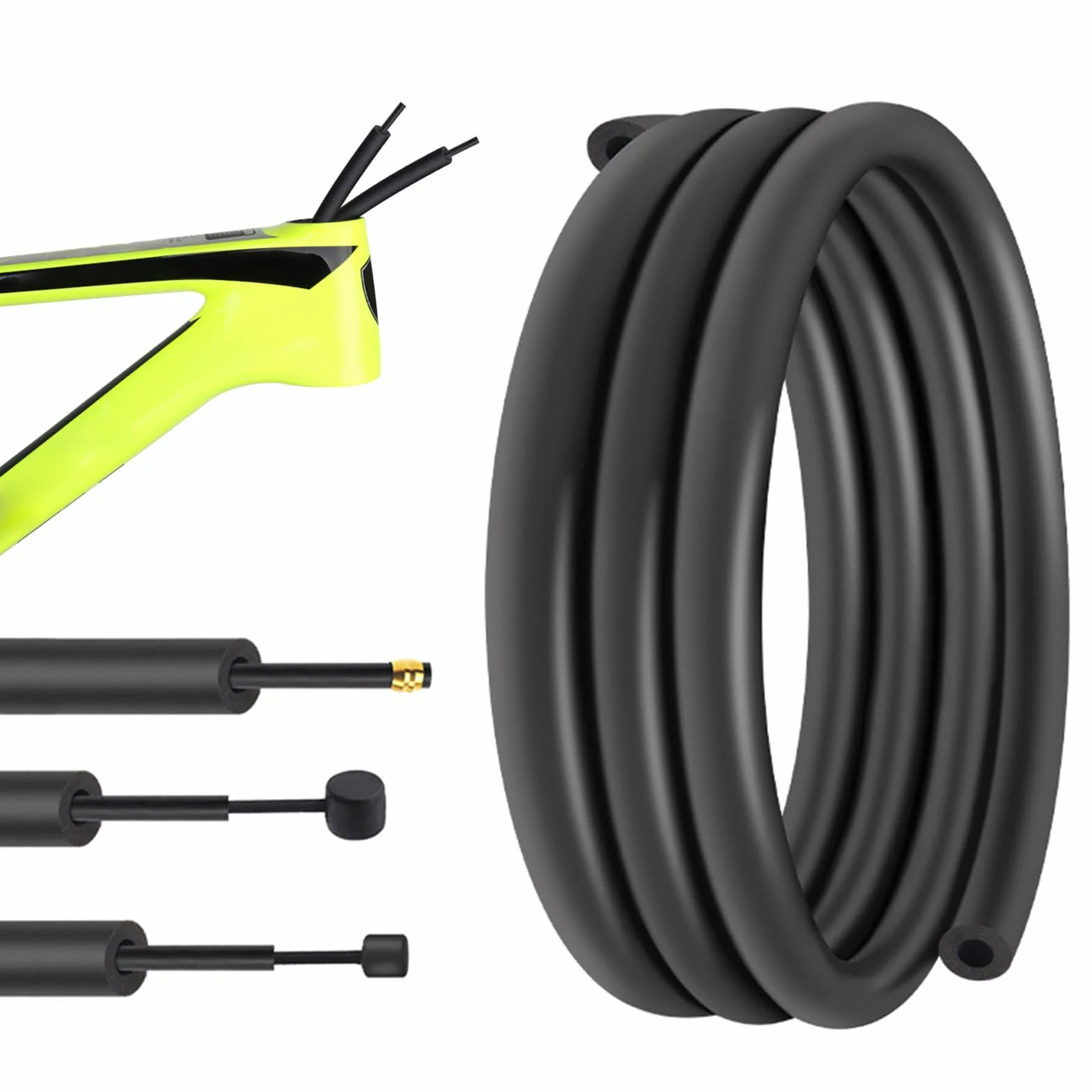 Tubo de esponja para bicicleta, tubo de espuma, amortiguador, amortiguadores de choque para reducir la fricción