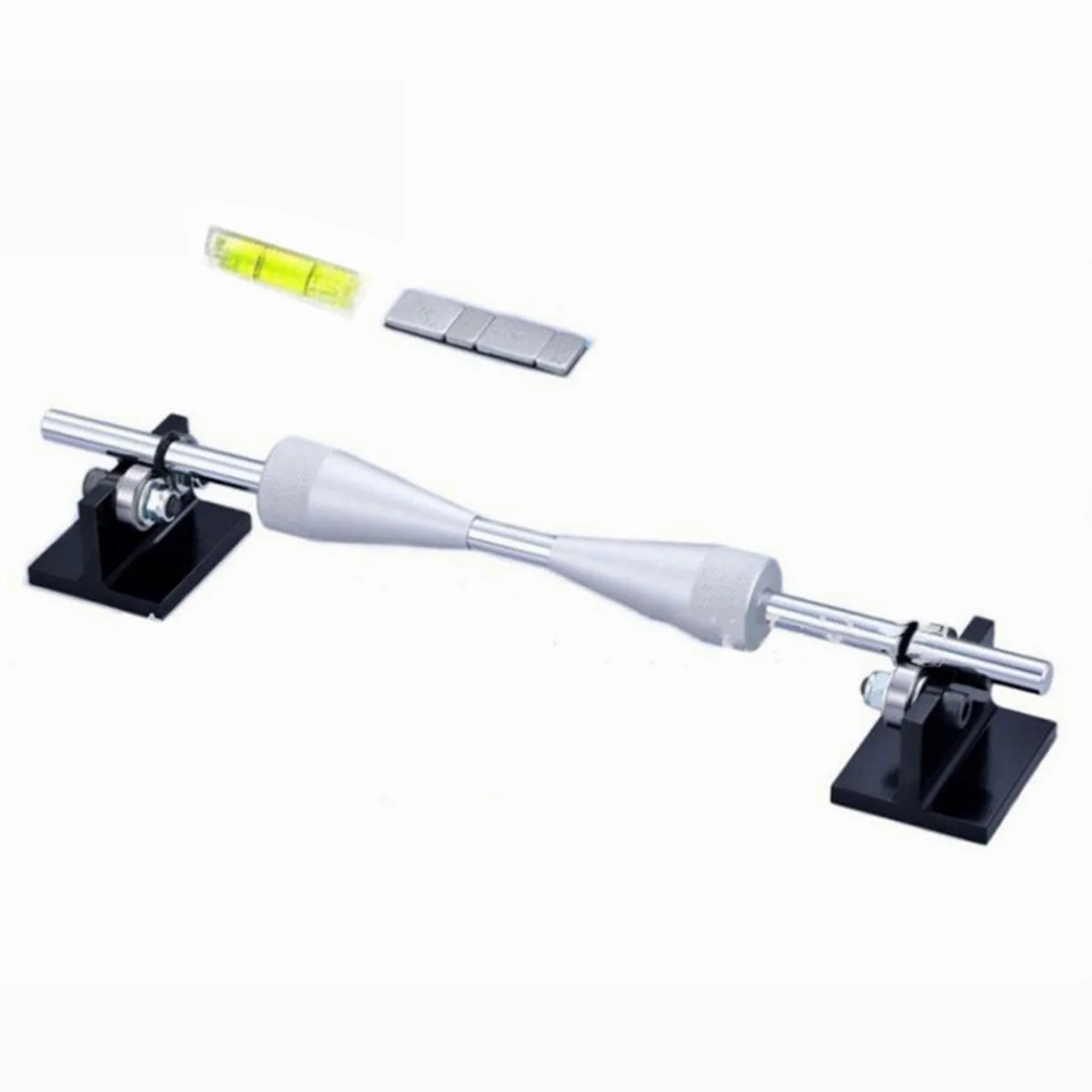Equilibrador de ruedas portátil para motocicleta, herramienta de aleación de aluminio fácil de usar, accesorio para el mantenimiento de las ruedas de la bicicleta en