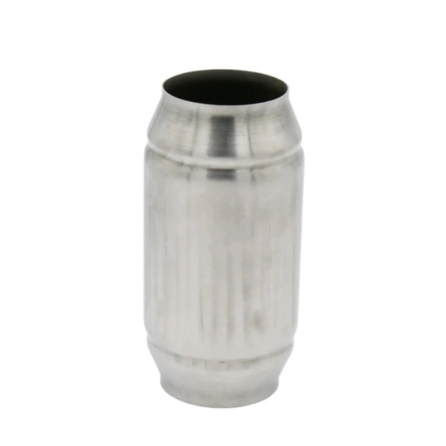 catalizador gases escape Convertidor catalítico de núcleo metálico de 3 pulgadas y 200 celdas CPSI CPI, cuerpo de acero inoxidable