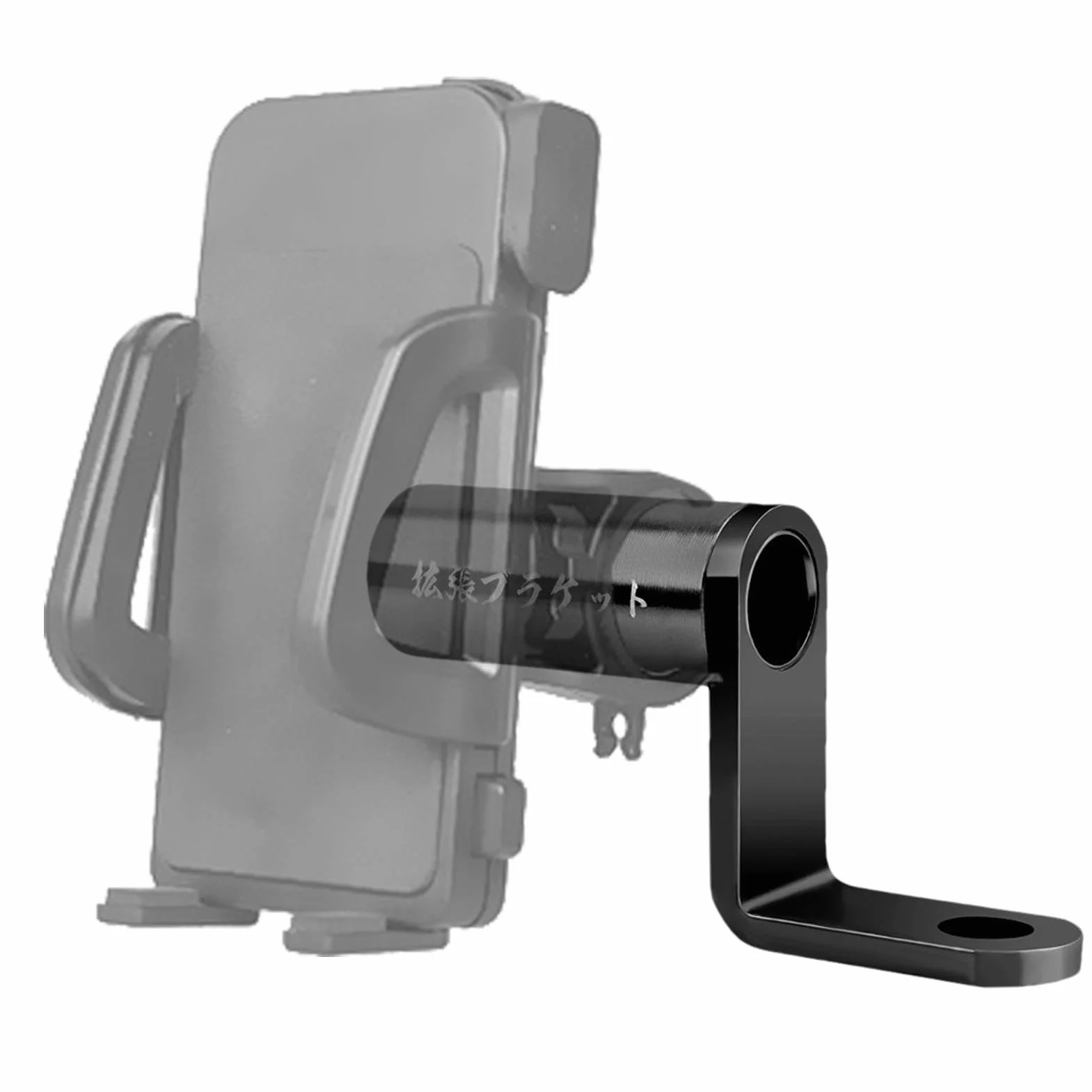 Soporte de extensión de retrovisor de motocicleta de aleación de aluminio