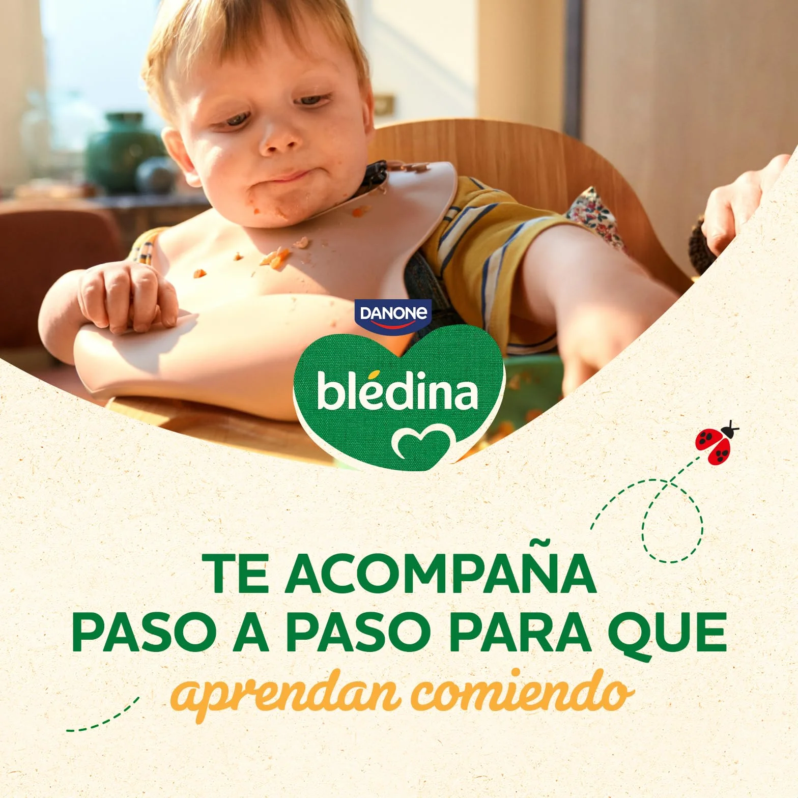 Blédina Tarritos de Platano, Manzana y Mango para Bebé 6x125g Sin Azúcares Añadidos