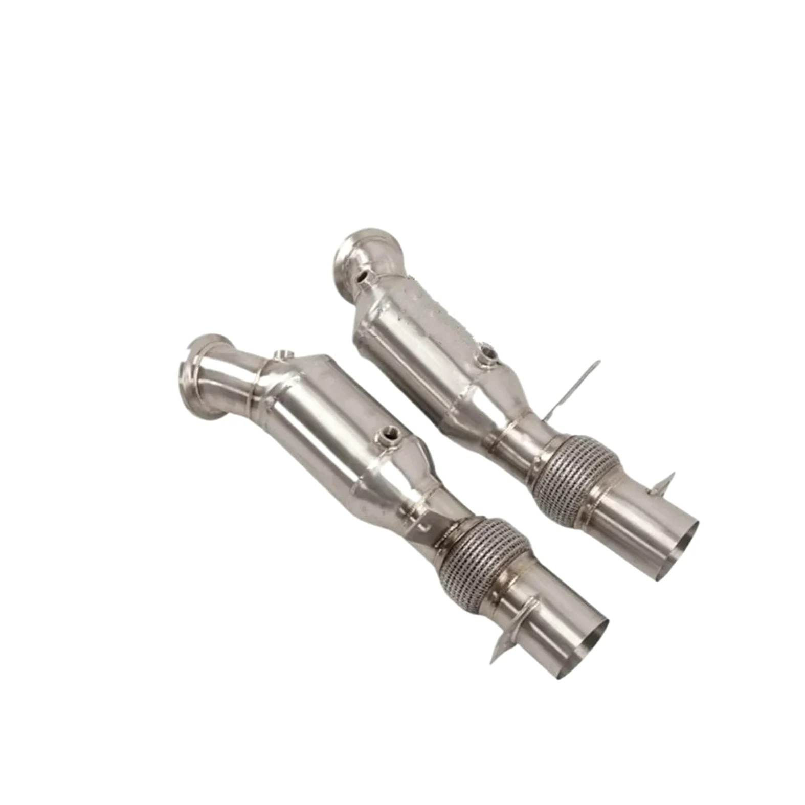 Catalizador Ajuste para BMW 760 6,0 T 2009-2015 piezas de automóvil convertidor catalítico tubos de escape bajante de acero inoxidable duradero catalizador gases escape(Without catalysis)