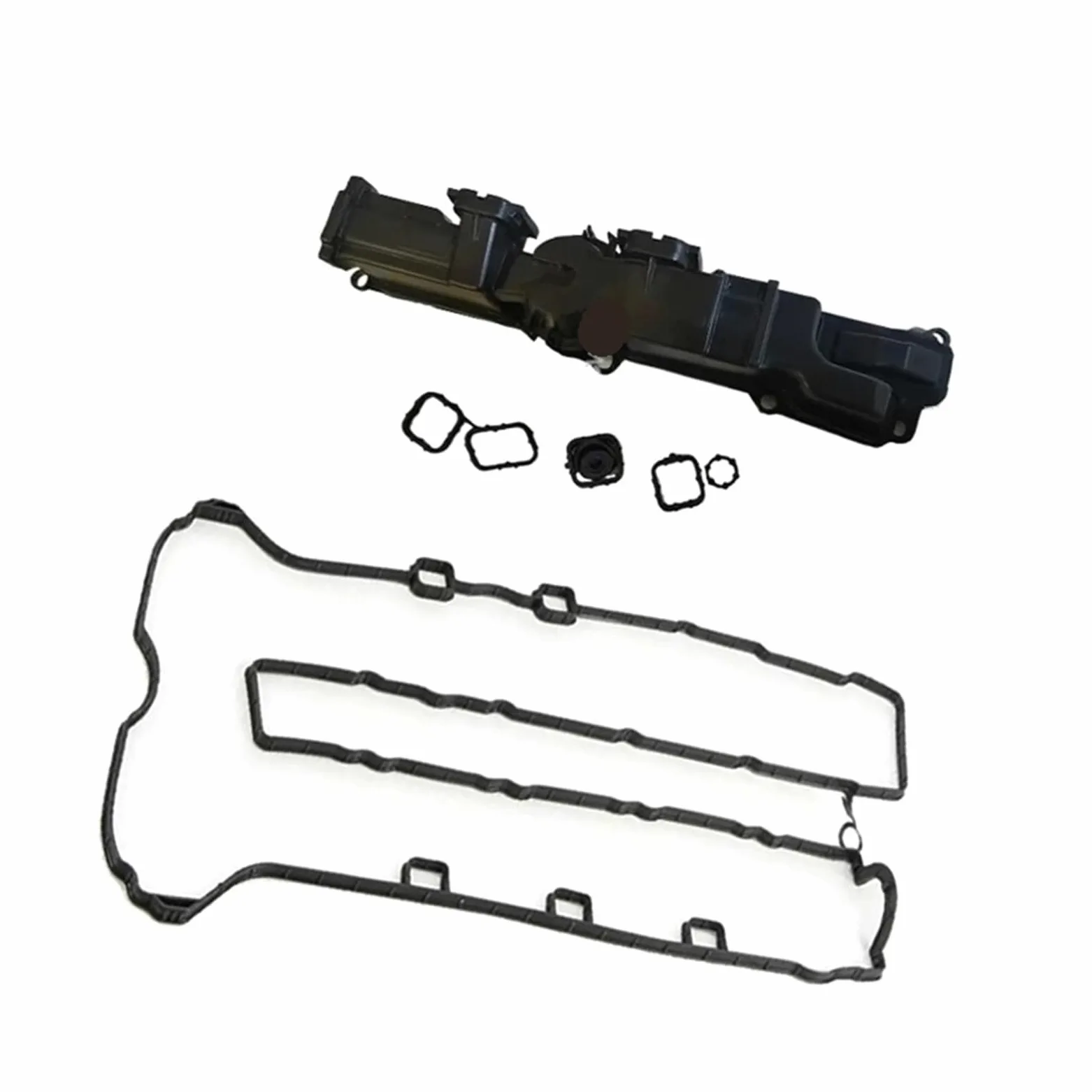 55596087 5607229 Tapa de válvula del cárter 55590969 55590970 55569822 Compatible con GM Opel Astra Vauxhall Insignia 14-17 Juego de juntas(Valve Cover Gasket)