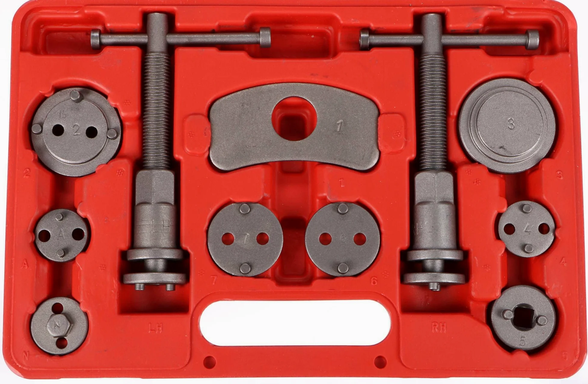 Mechanic Brake Set 22 | Juego de reposicionador de pistones de Freno 22 pzs | Reposicionar el pistón de Freno al Cambiar los Discos | Las Zapatas o Las Pastillas de Freno
