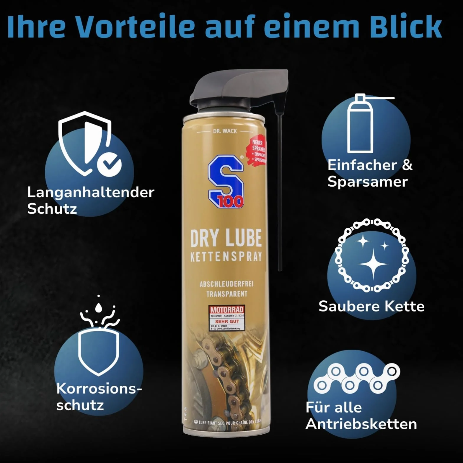 kettenspr Dry Lube S100