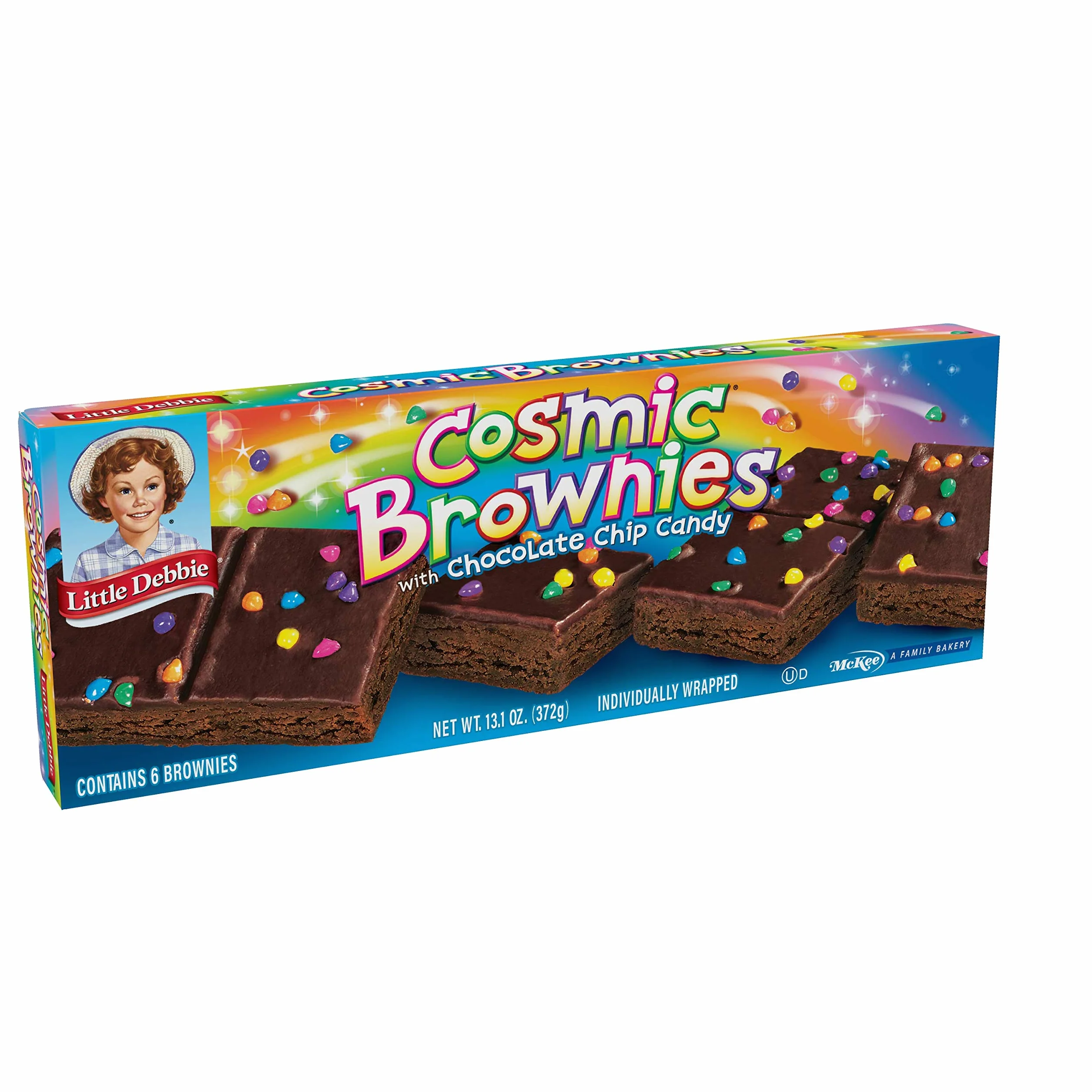 Little Debbie Cosmic Brownies 6 Individualmente Envueltos