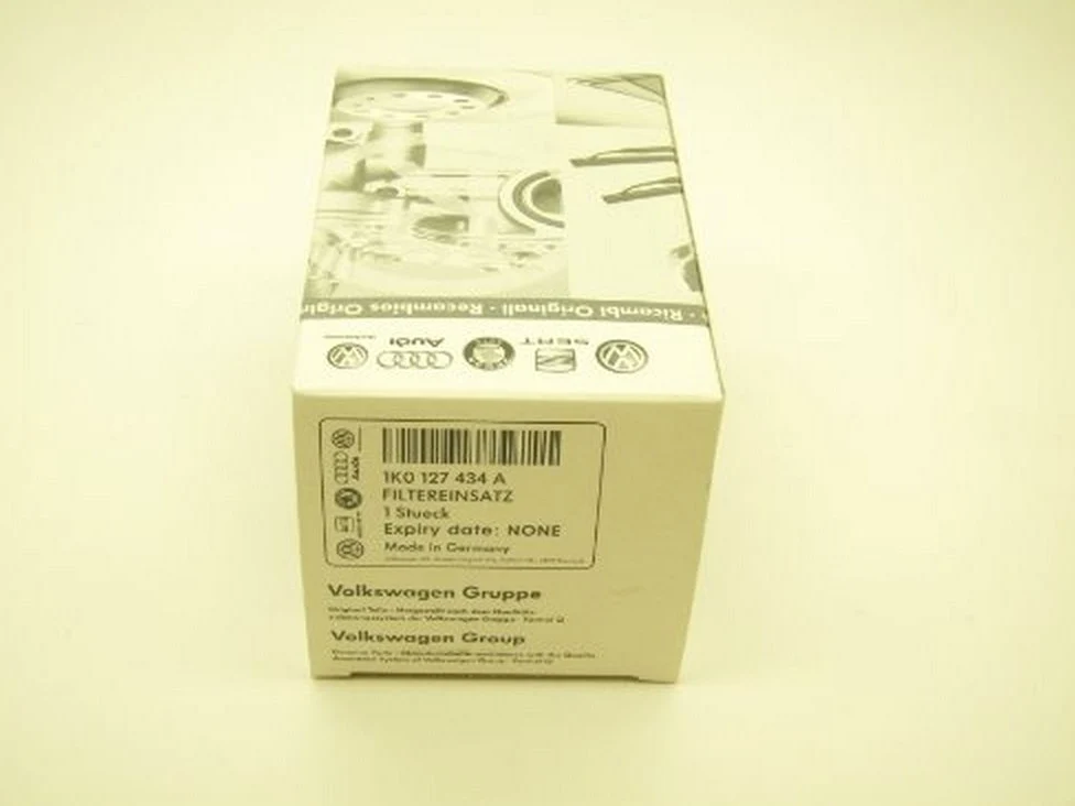 Recambio Original - Filtro de combustible, original Volkswagen TDI 1K0127434B