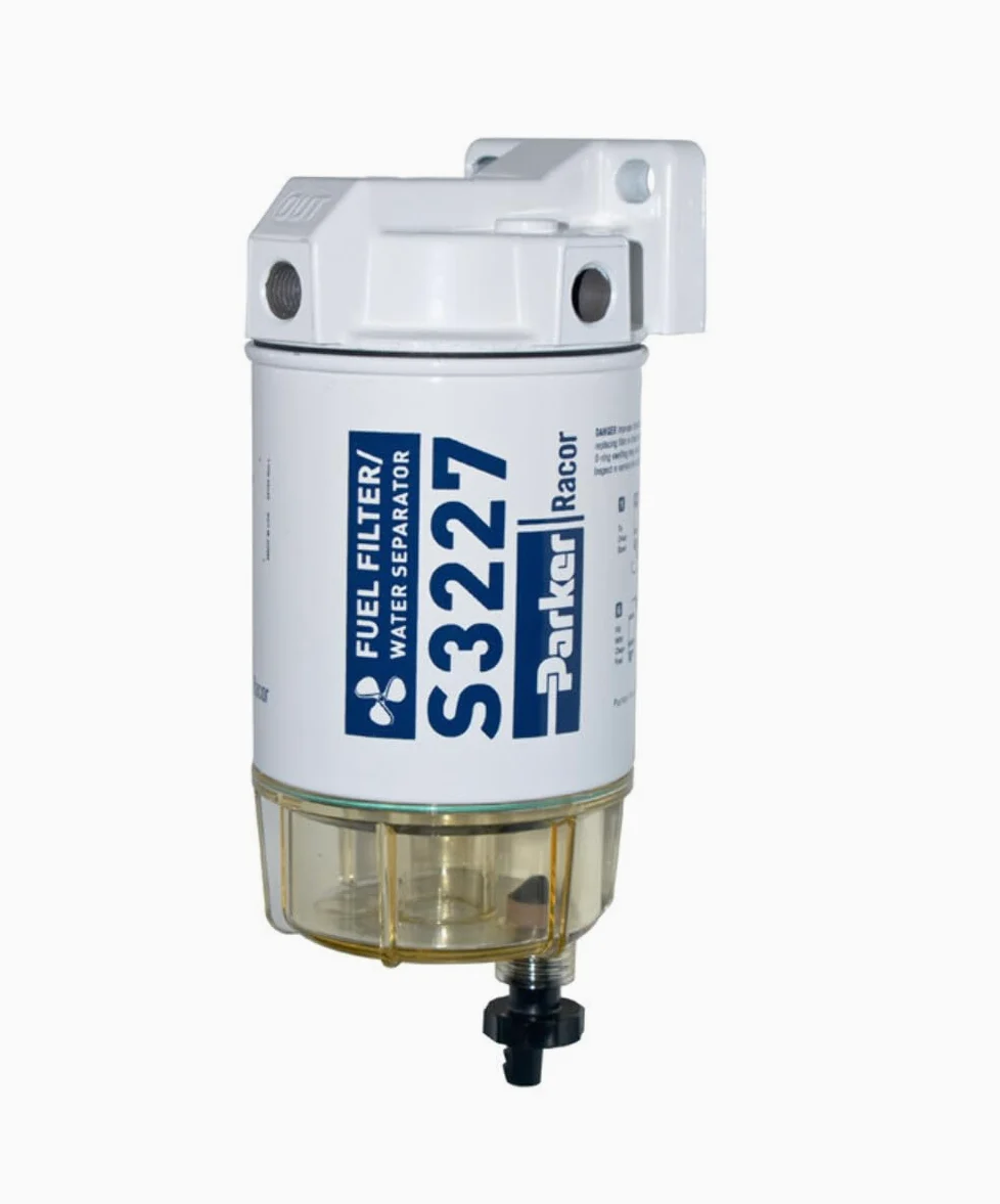 Racor 62-320RRAC01 Spin-On Filtro Separador Agua Gasolina, 60 g/h, 227 l/h