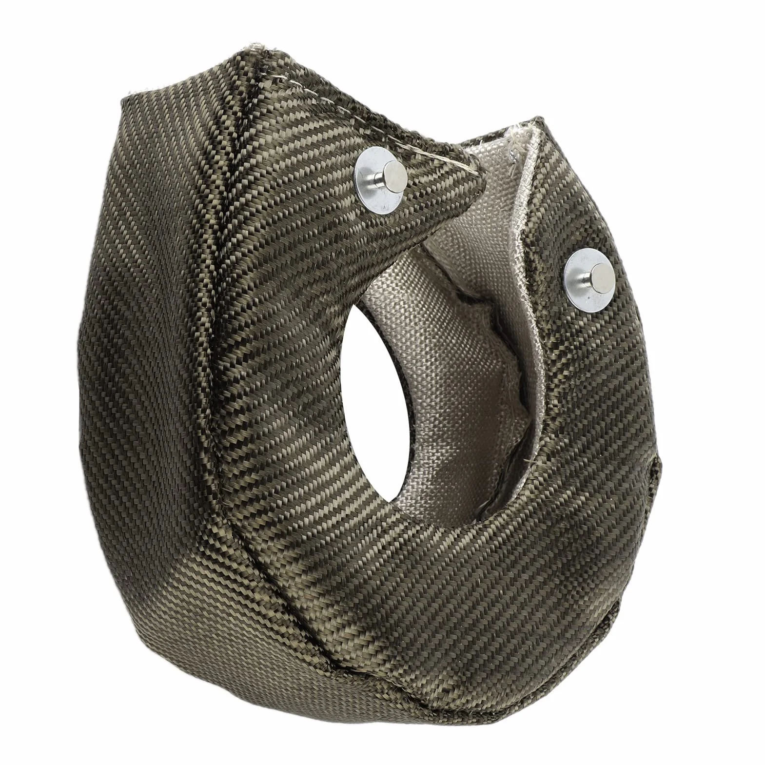 Turbo Heat Shield, Single Titanium Turbo Heat Shield Manta Barrera Turbo Charger Cover T3 / GT35 / GT37 / GT40 / GT42
