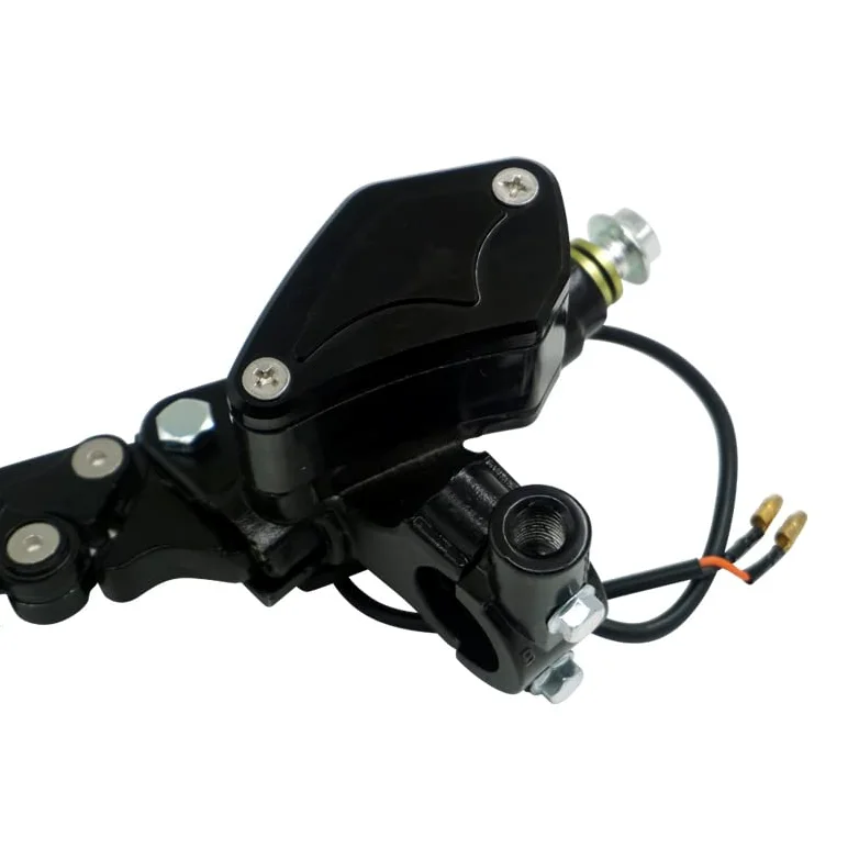 Accesorios De Moto Arce | Freno de hoja Bomba superior Embrague Bomba de freno hidráulico Conjunto Manillar for vehículo todoterreno Universal