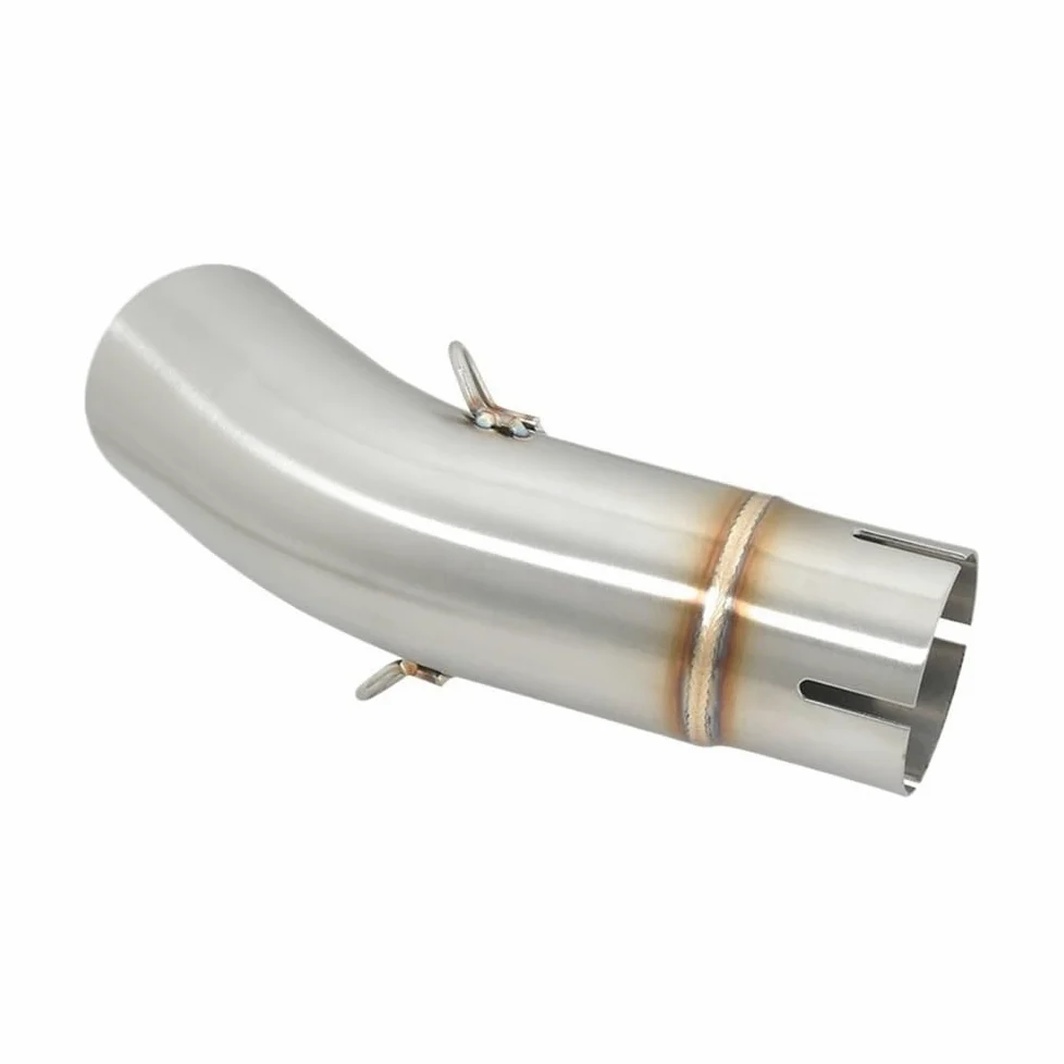 Deflectores Calor Escape Para S&uzuki G&sxS1000 G&sxS1000F 2015-2021 Tubo De Enlace Modificado De Escape De Motocicleta Silenciador De 51mm
