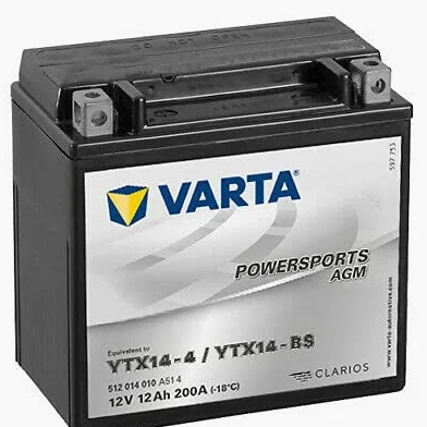 Batería de motocicleta Varta YTX14-BS
