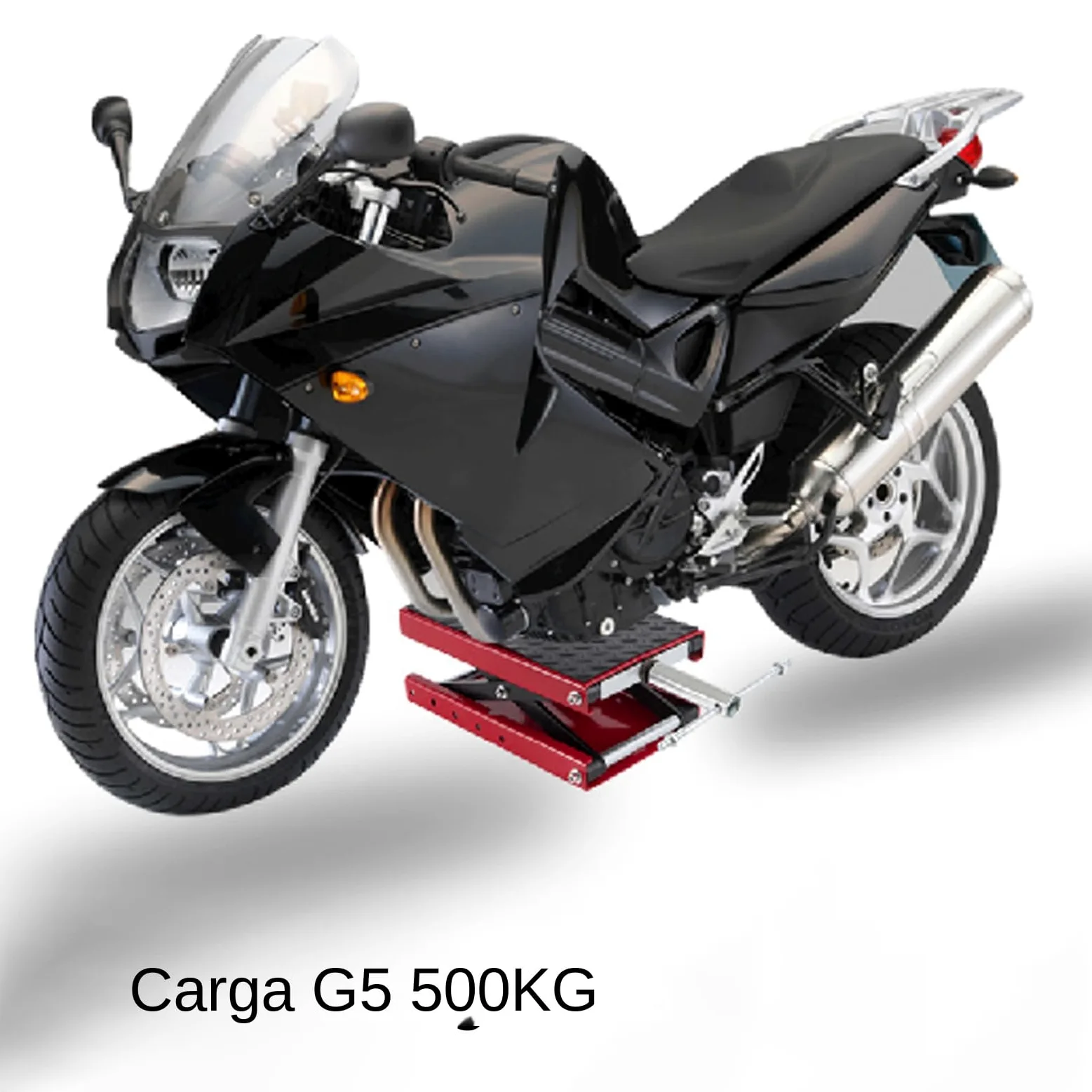Elevador para Motos Elevador Plataforma Ancha para Moto | Accesorios Elevación Mesa Compacta Taller Garaje Scooter ATV