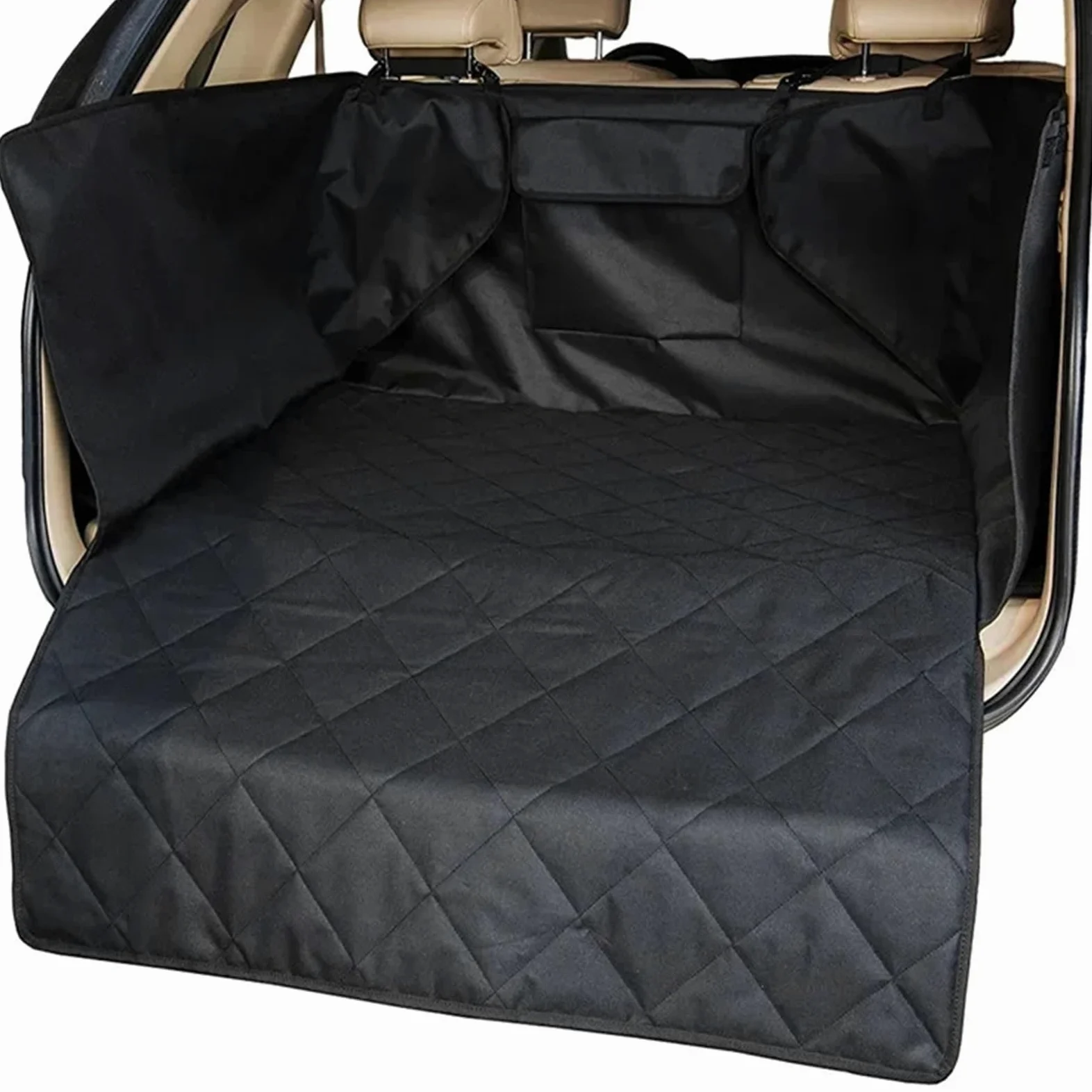 Alfombrilla Maletero Coche Alfombrilla de Tela Oxford para Maletero de Coche, para Mascotas, para Transportar Carga, Protector de Maletero, para SUV Protector de Maletero