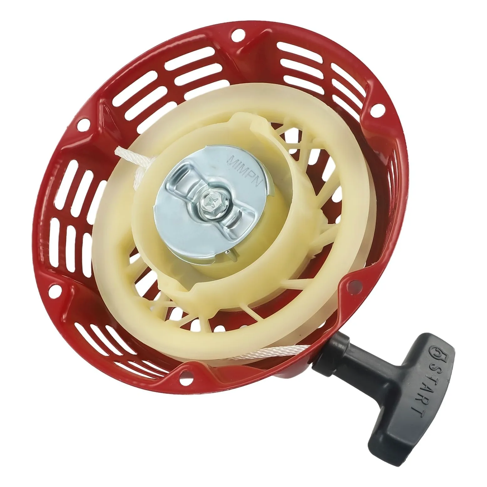 Cable de arranque para generador para honda para gx120 GX168 GX200, círculo de orificios de 160 mm, diámetro exterior de 175 mm, apto para motores 5,5 para hp 6,5 para hp, limpiador a presión,