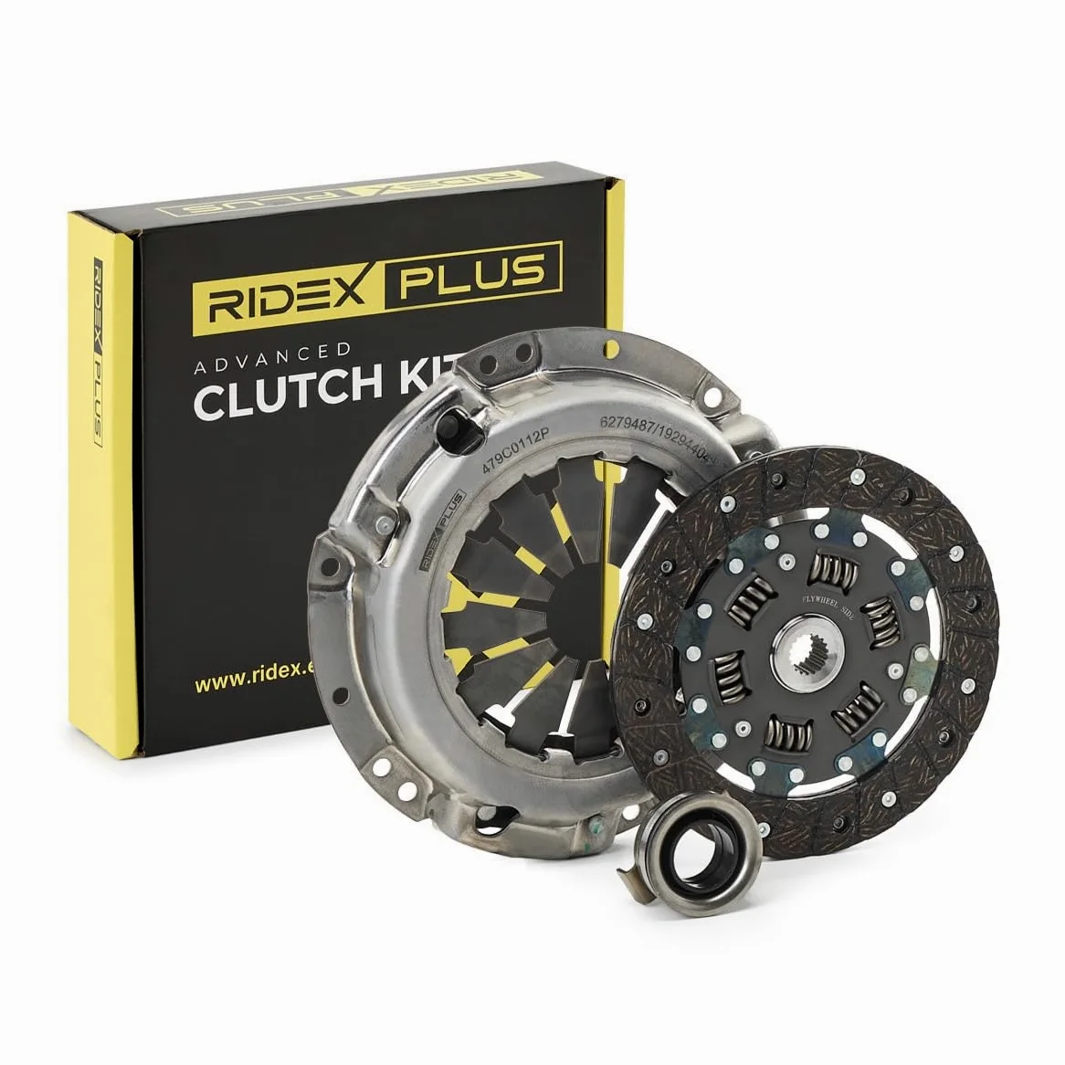 RIDEX PLUS 479C0112P Kit de embrague con cojinete de desembrague con plato de embrague Compatible con SUZUKI SWIFT III MZ, EZ