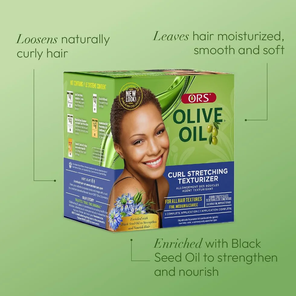 ORS Aceite de oliva Curl Estiramiento Texturizador Kit