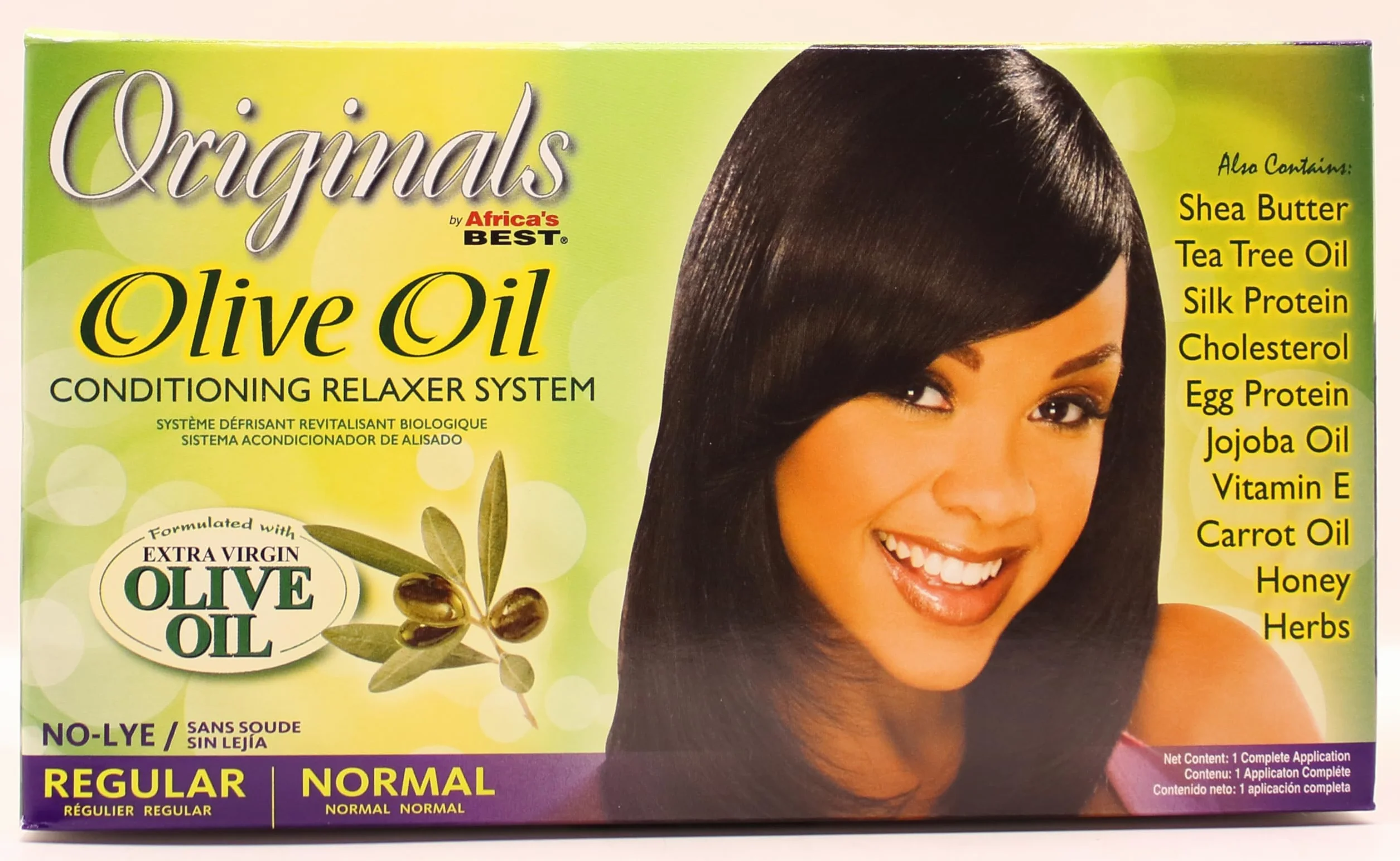 De áfrica Best Orgánicos Relaxer Regular no-lye