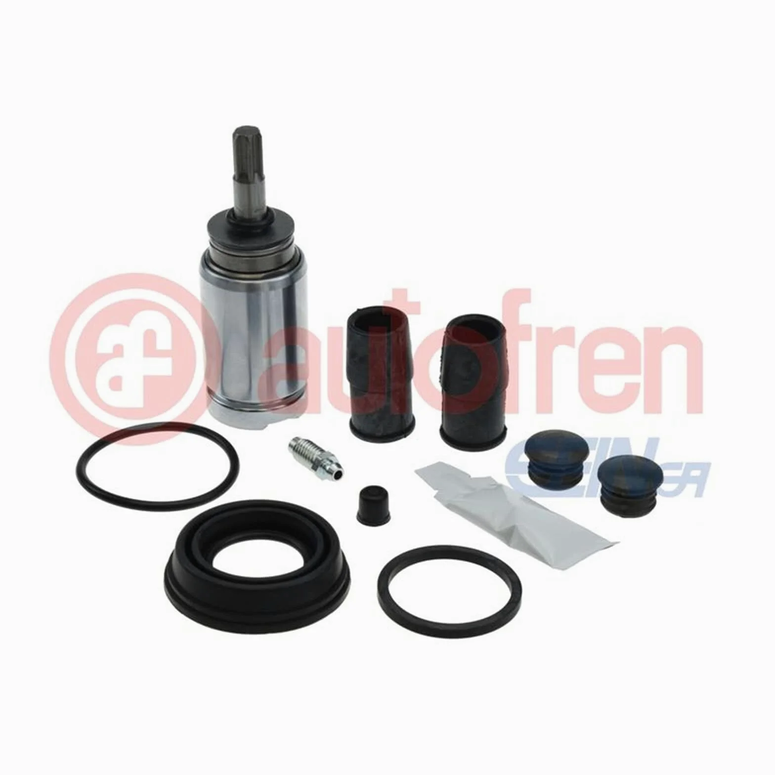 AUTOFREN SEINSA D42735K Juego de reparación pinza de freno Eje trasero Compatible con BMW i3 I01 X1 F48 1 Hatchback F40 2 Active Tourer F45 2 Gran Tourer F46 2 Gran Coupé F44