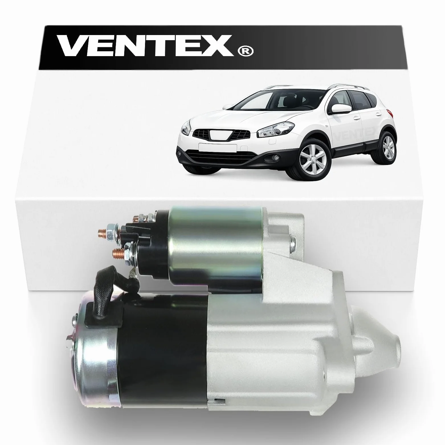 VENTEX® Motor de arranque VSM8210 compatible con Renault Clio Megane 1.5 dCi Diesel Kadjar 2003-2024 Nissan Qashqai Juke Note 1.5 dCi 2007-2013