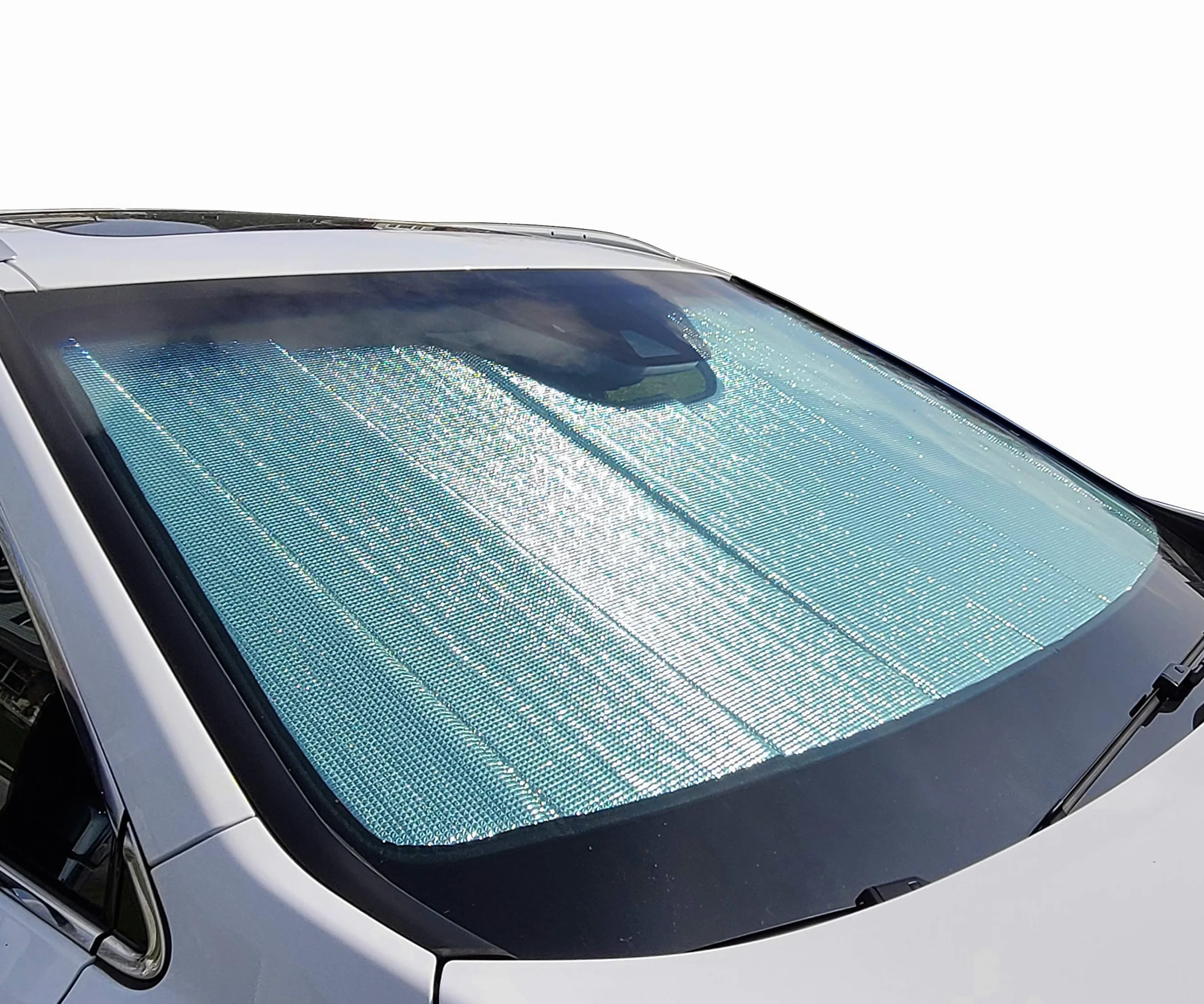 AutoTech Park Parasol Plegable Compatible con Volvo XC40 SUV 2019-2023, Parasol para Parabrisas de Ajuste Personalizado