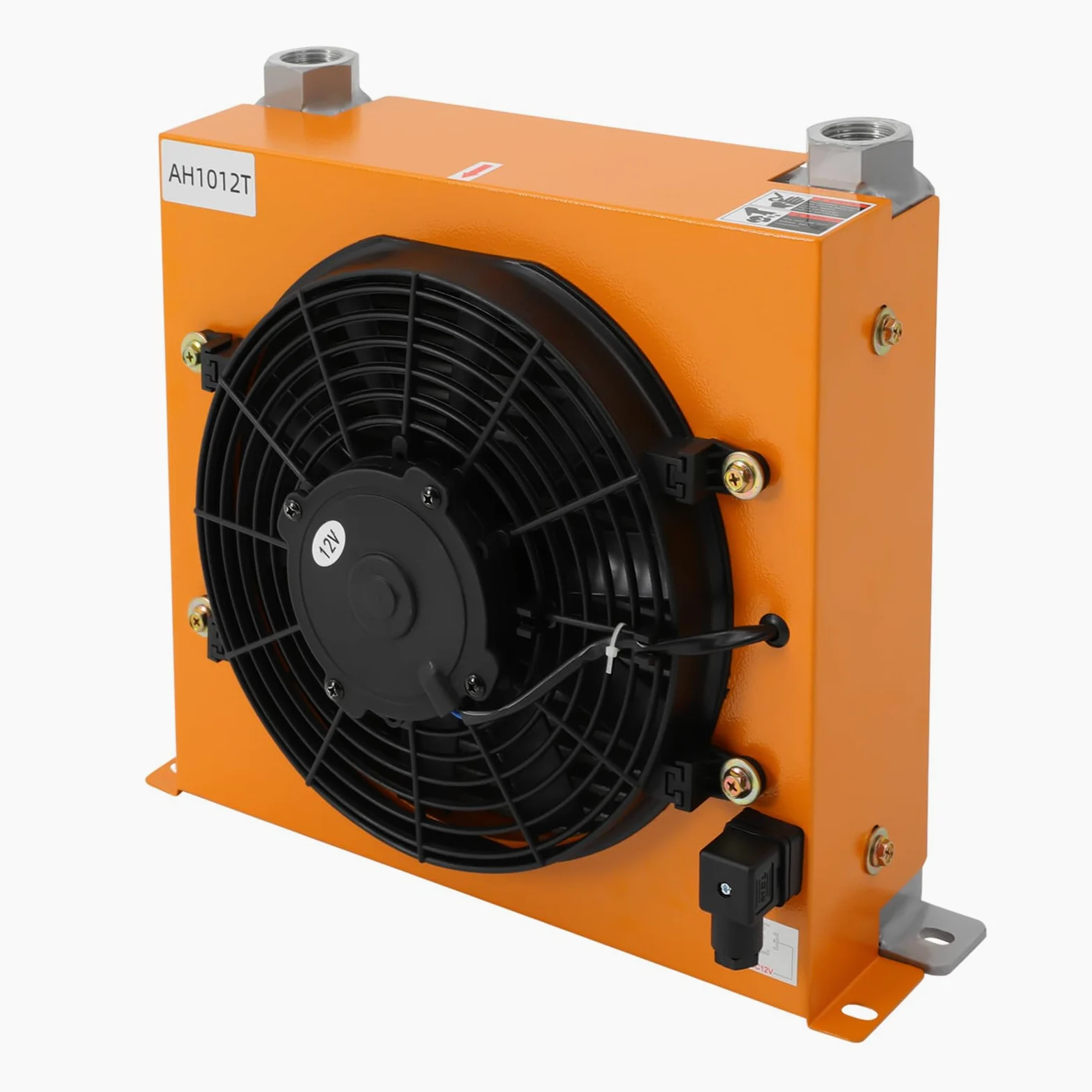 Enfriador de aire hidráulico de 120 W, rendimiento de refrigeración 6000 kcal/h, caudal de líquido 100L/min, enfriador de aceite refrigerado por aire para maquinaria agrícola, excavadoras