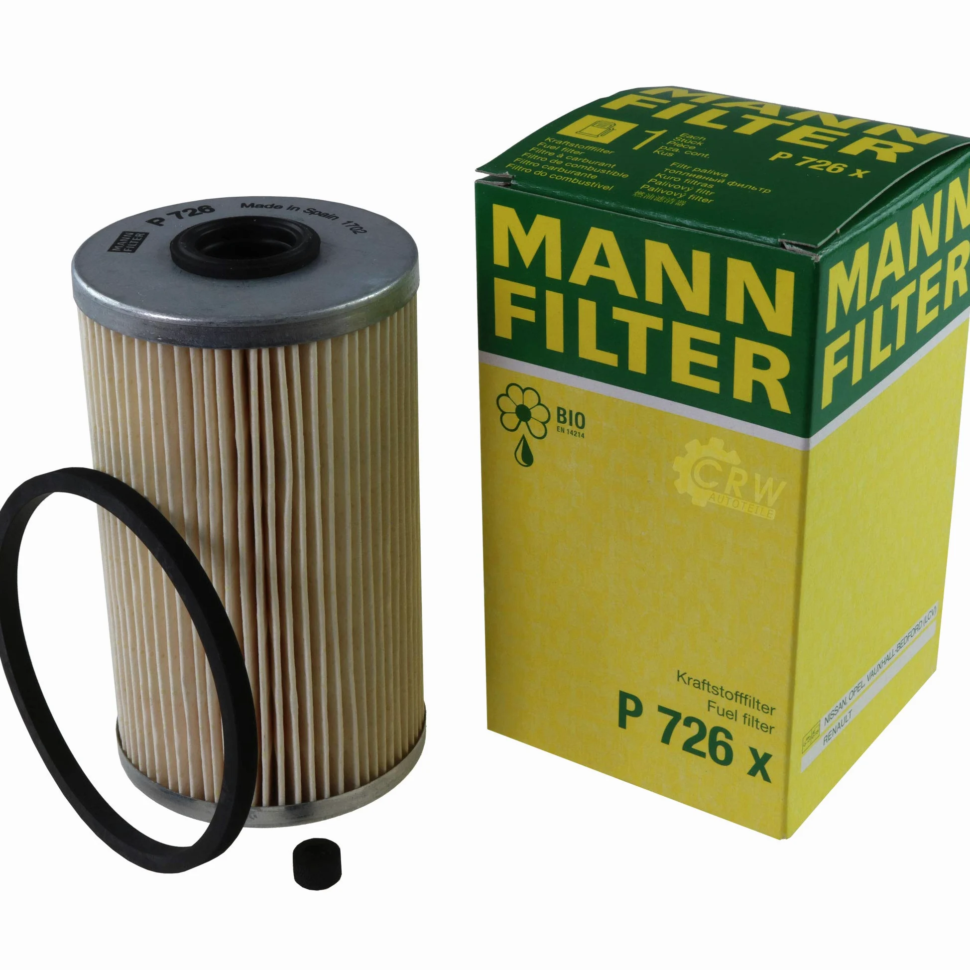 Mannol Elite 5W-40 API SN/CF MANN-FILTER - Filtro de aceite para motor (8 L)