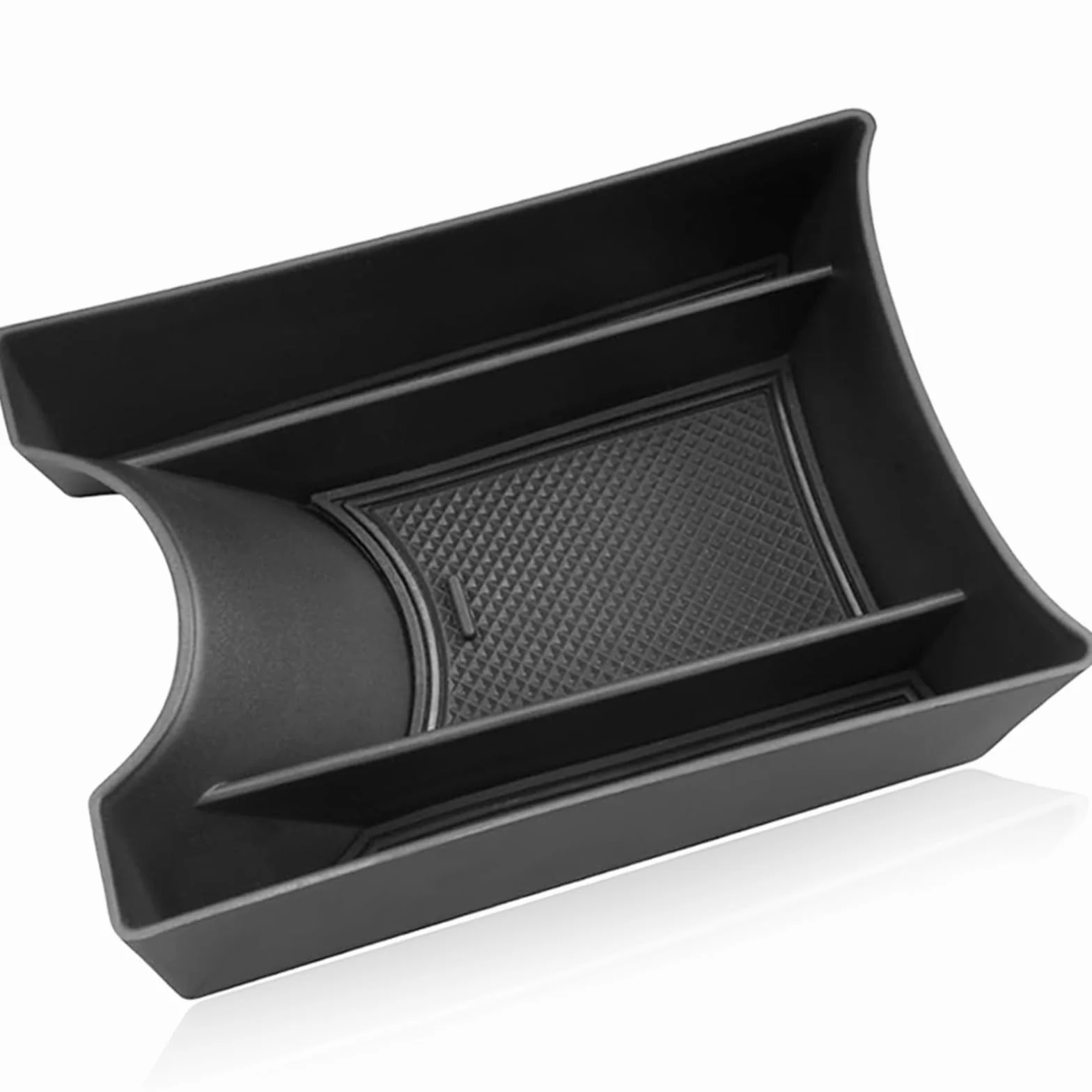 Caja de Almacenamiento Consola Central Organizador de Reposabrazos Central Bandeja de Guantera Multifuncional Accesorios Compatible Con V-W UP 2013-2021