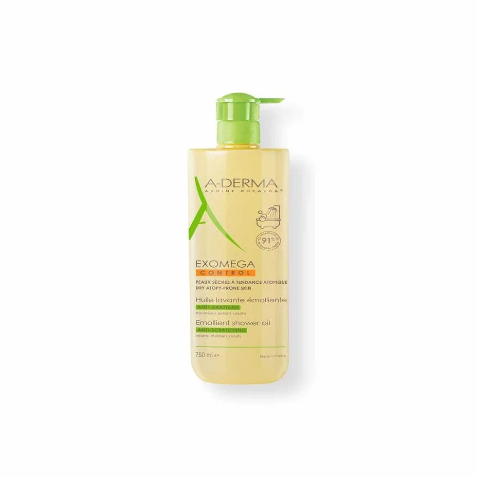 Exomega Control Aceite Ducha Emoliente 750 ml