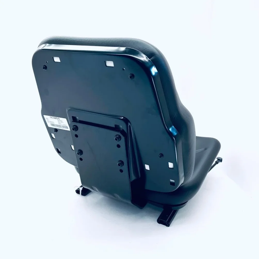 Asiento para tractor COBO SC74 de cuero sintético negro tipo New Holland CB1057354