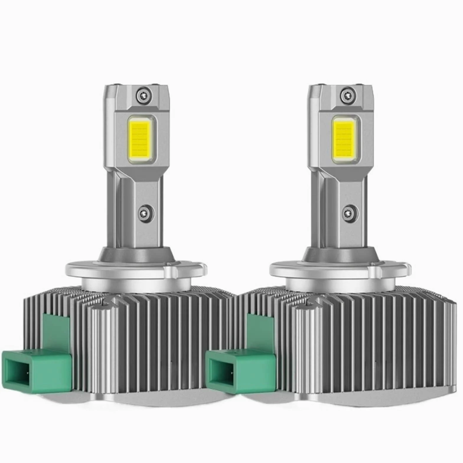 Bombilla LED Faro LED D3S D1S D2S D4S Bombilla Coche | HID D5S D8S D1R D2R D3R Turbo 24000LM Chip CSP de dos caras 6500K Blanco 90W