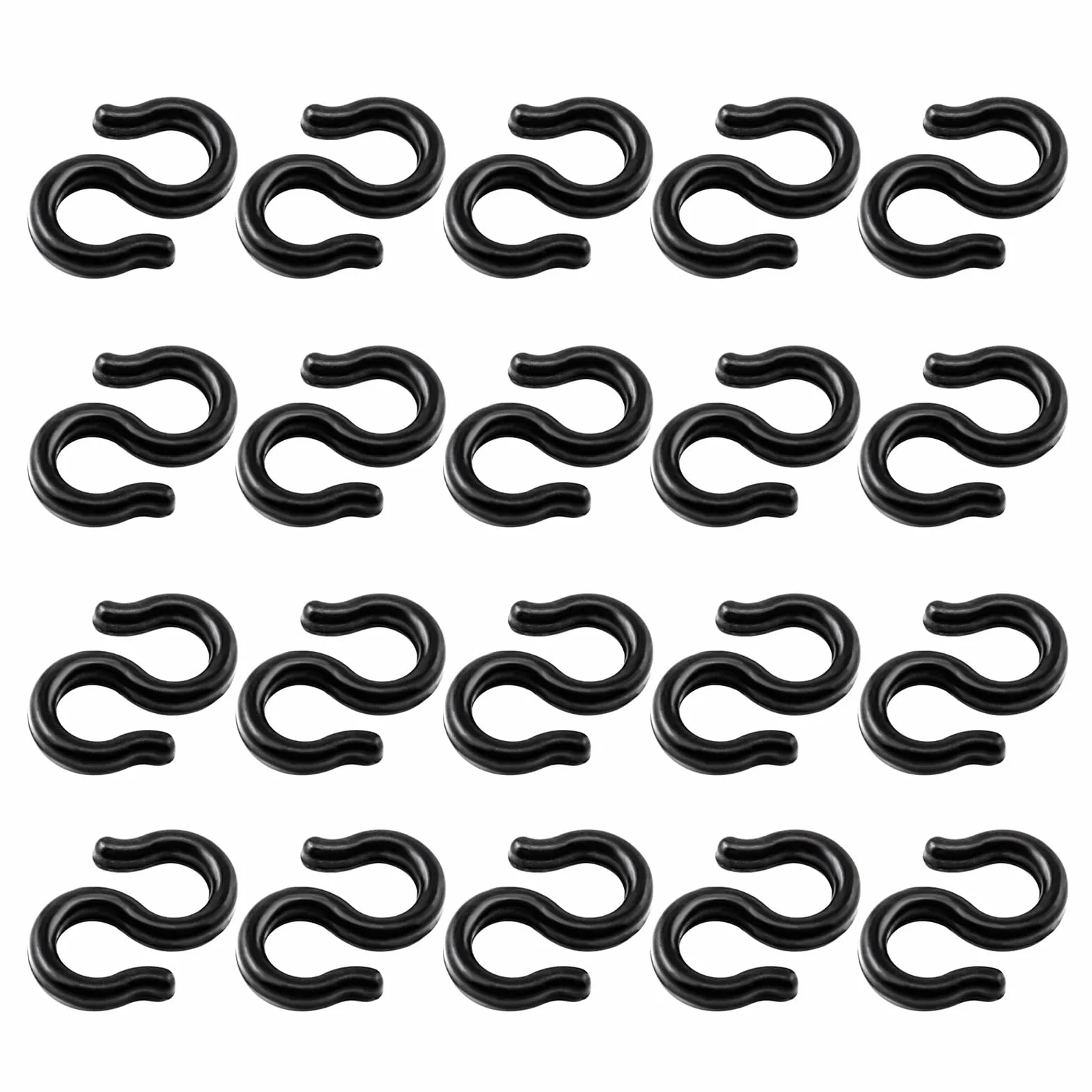 Clips de cable de bicicleta, clips de cable de freno, clips de gancho en S, clips de hebilla de guía para carcasa de engranaje de freno de bicicleta
