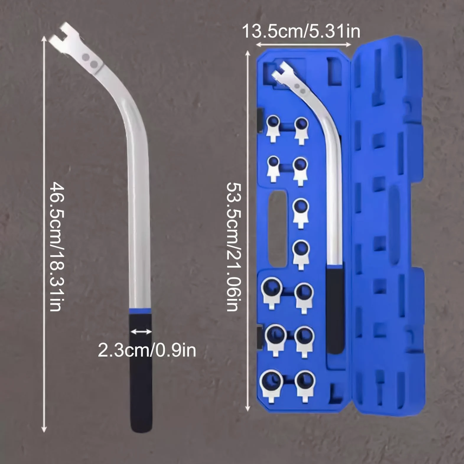 Juego De Herramientas Correa Serpentina Kit De Llaves Auxiliares Para | Juego Extracción Rodillo Loco Para Hogar Carretera Taller Garaje Industria Sedán Camión Motor