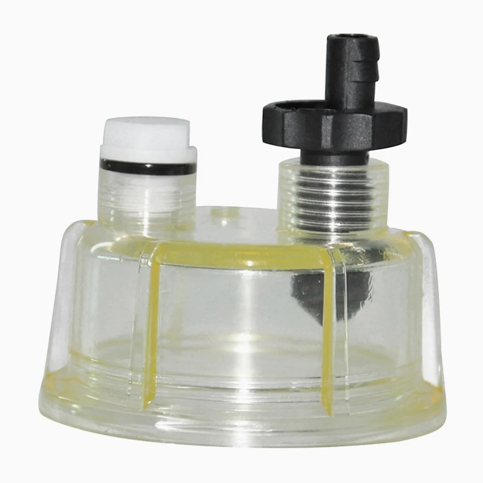 R12S R12T separador de combustible filtro de aceite y agua giratorio para cortacésped, lancha rápida, motor marino (tapa de aceite de filtro)