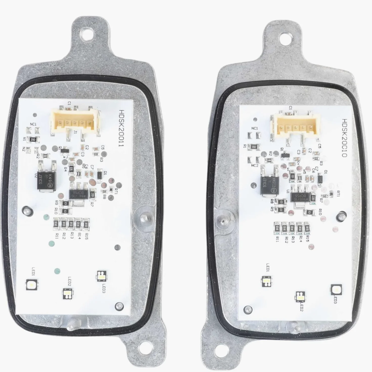 YAOPEI - Balastos de Luces diurnas LED DRL para R-enault Megane MK 4 Izquierda y Derecha 285753299R+285759447R