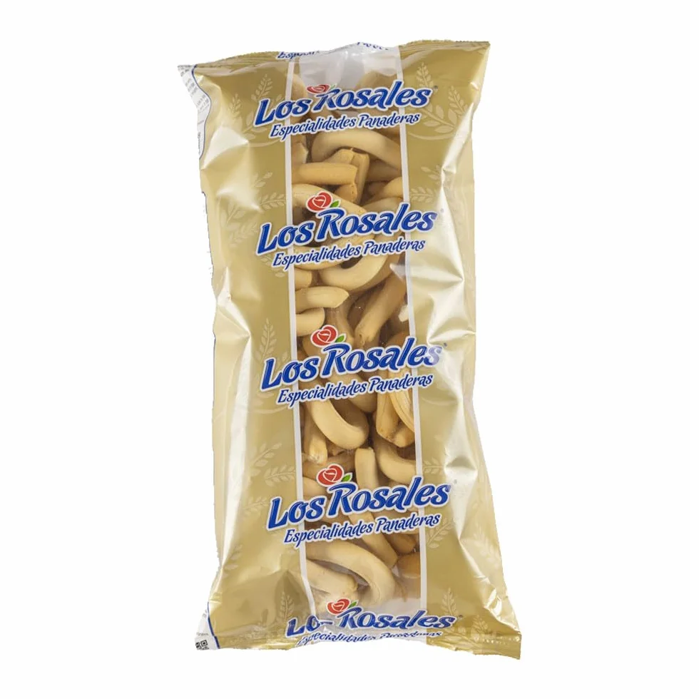 LOS ROSALES Rosquillas de pan, Caja 12 Bolsas de 220g, Picos de panadería